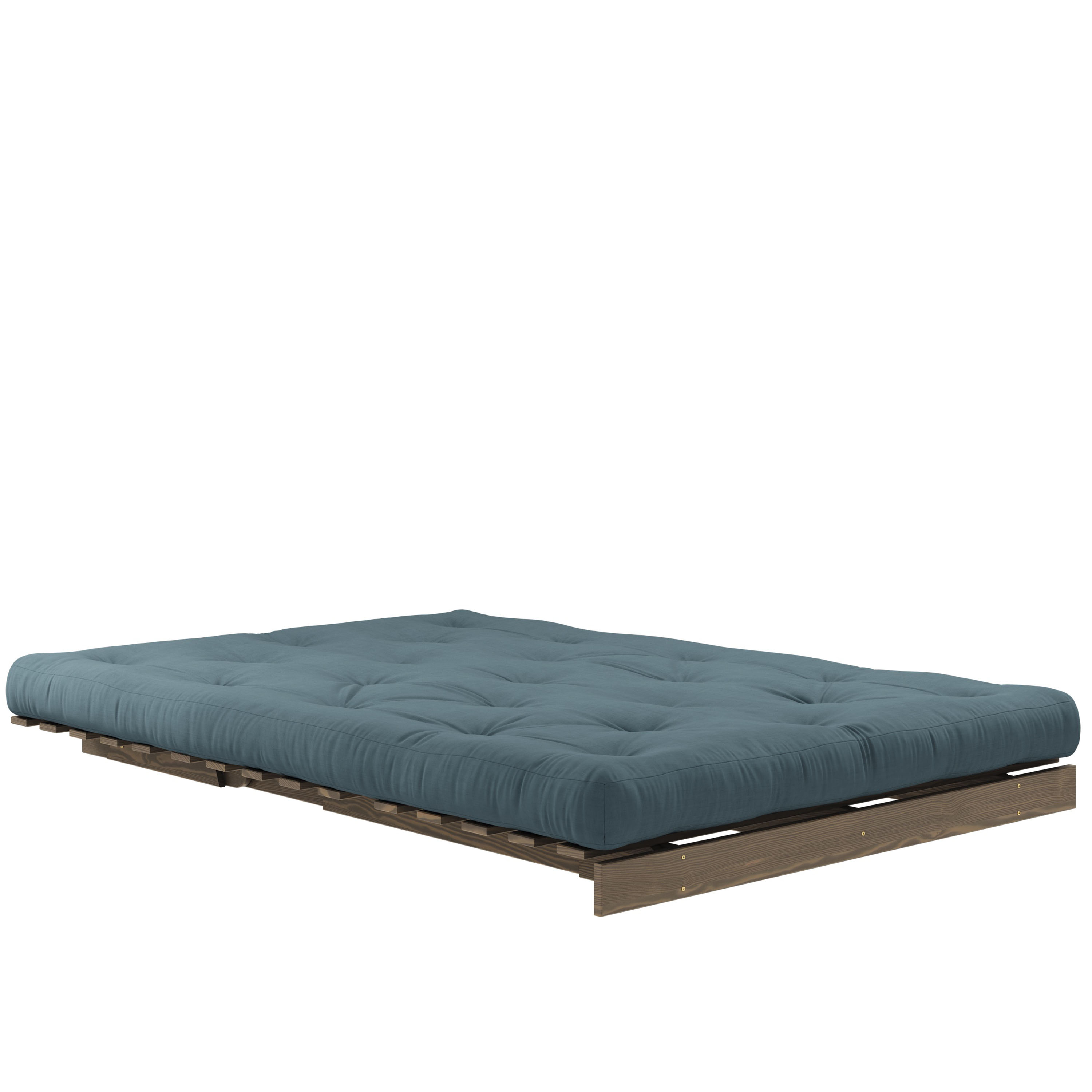 Karup Design Roots Vuodesohva Ruskea/Petrol Blue 140cm