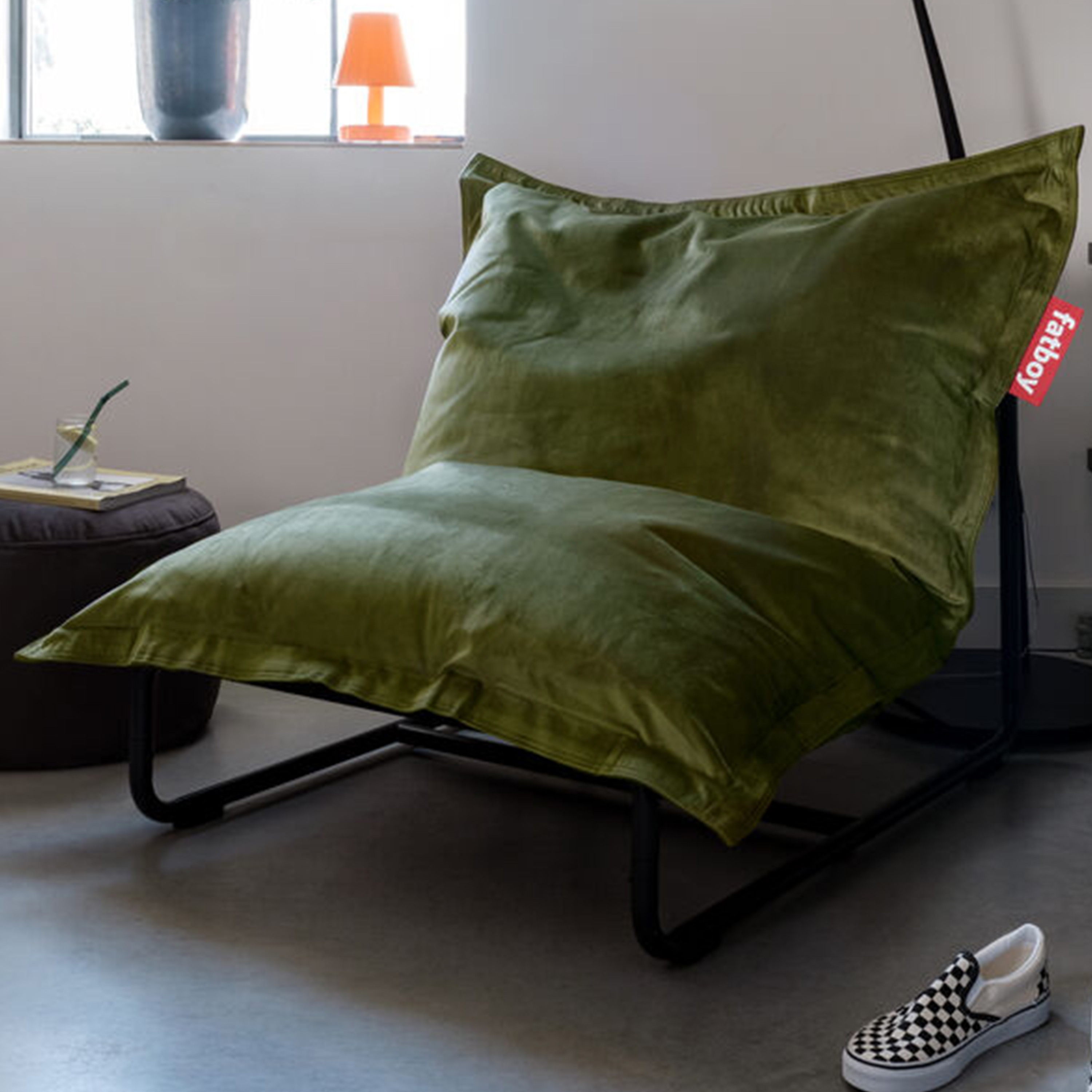 Fatboy Beanbase Lounge-tuoli Antrasiitti