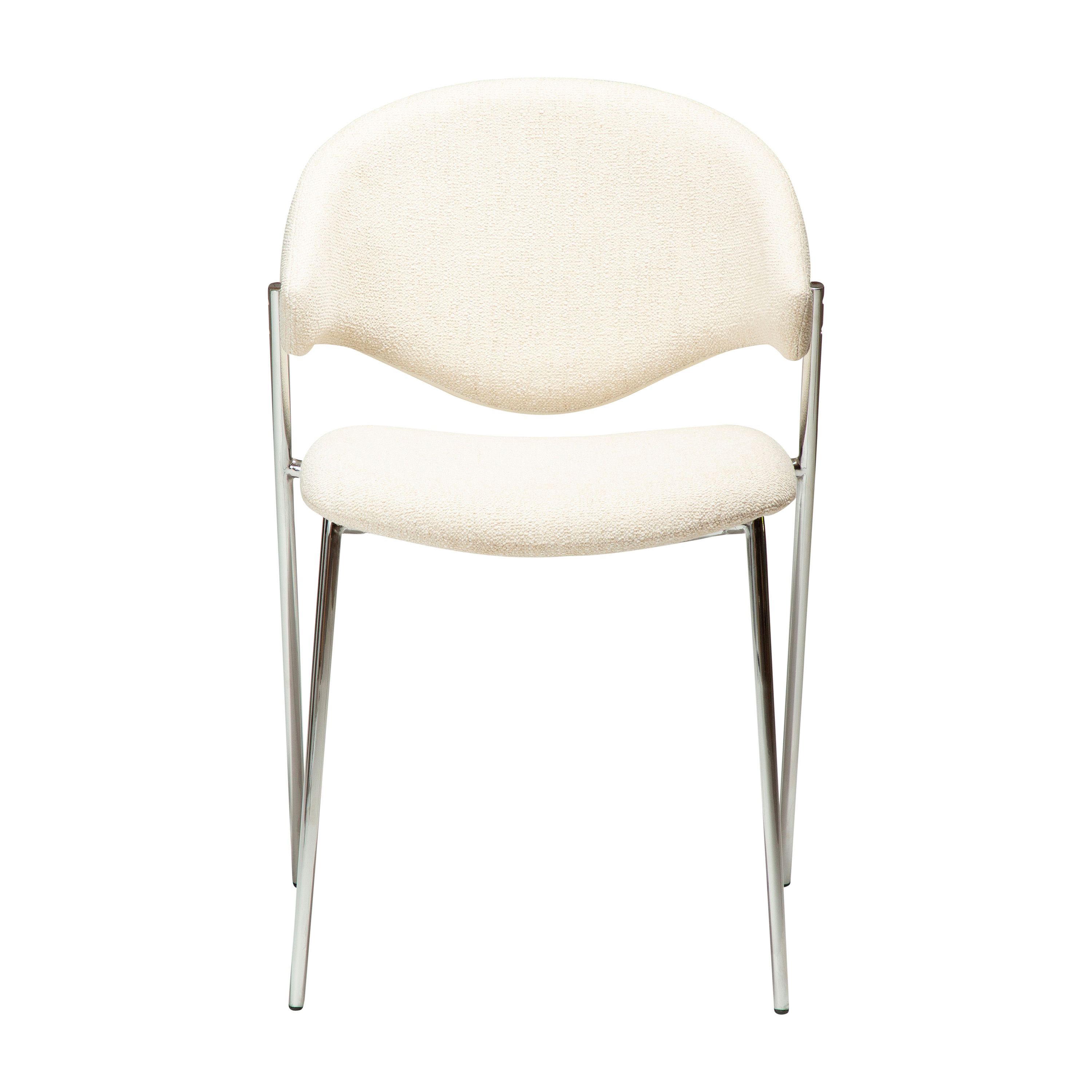 Dan Form Zone Ruokapöydän tuoli Simply Beige Bouclé