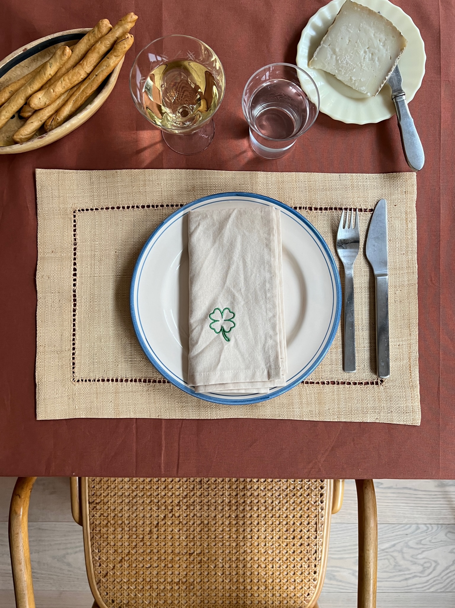 Midnatt Charms Servett 4-pack