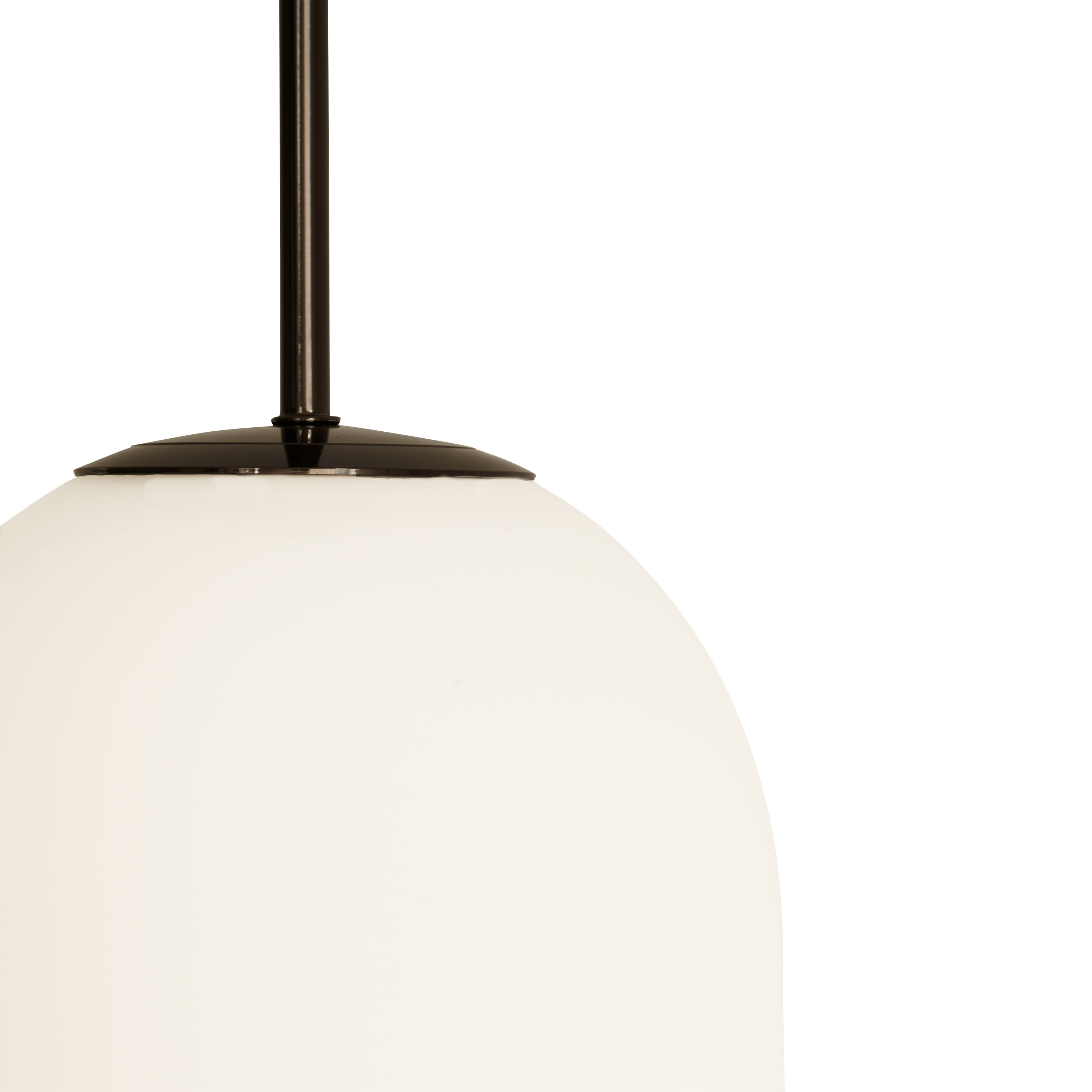 Watt &amp; Veke Noor Taklampe Opal/Svart Large