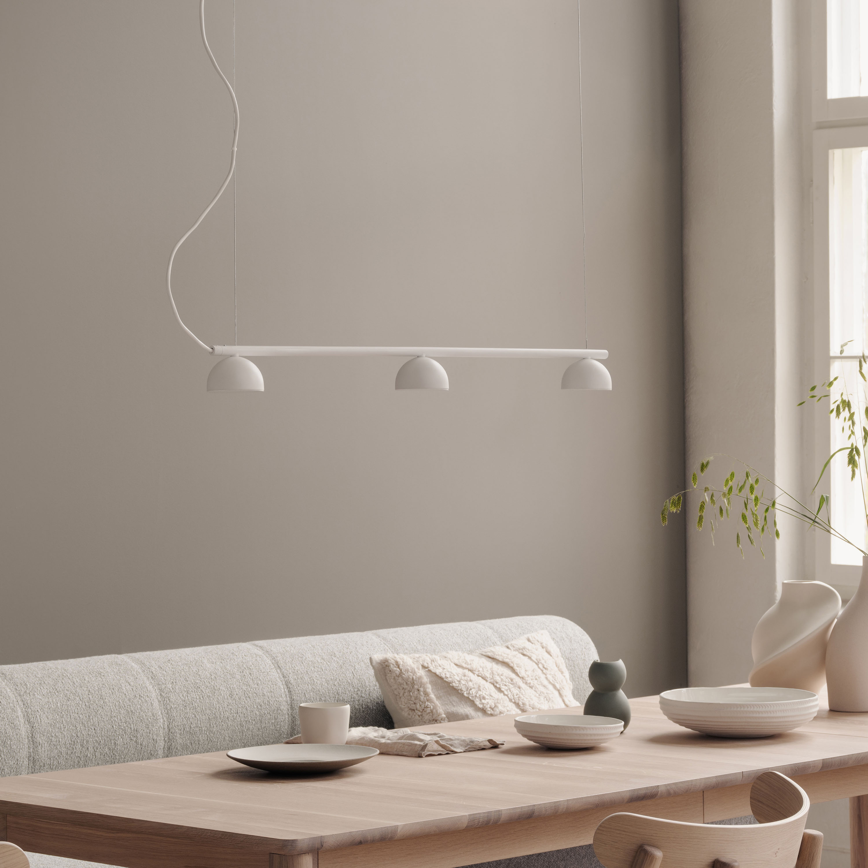 Northern Blush Rail 3 Riippuvalaisin White Matt