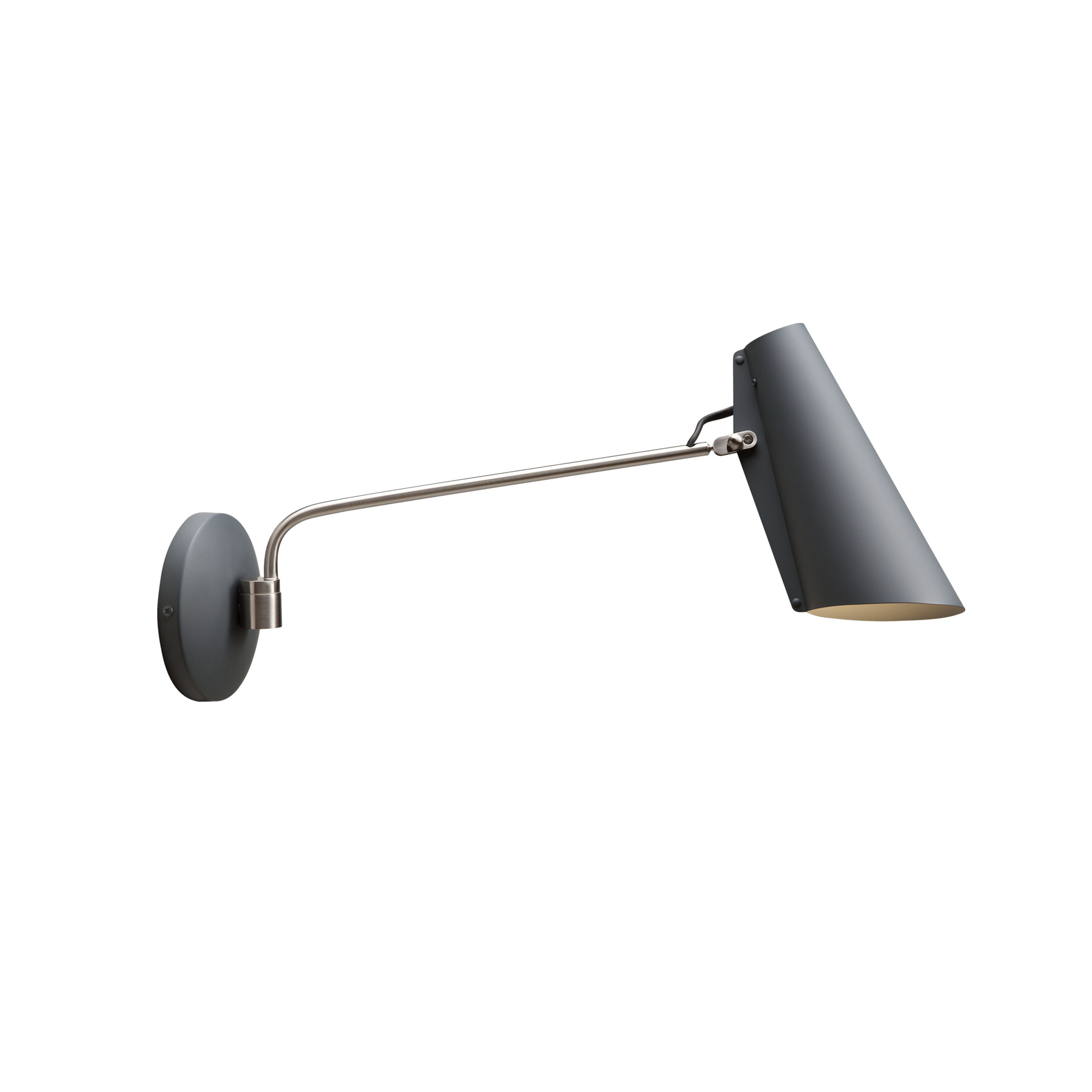 Birdy Swing Vägglampa Grey/Steel