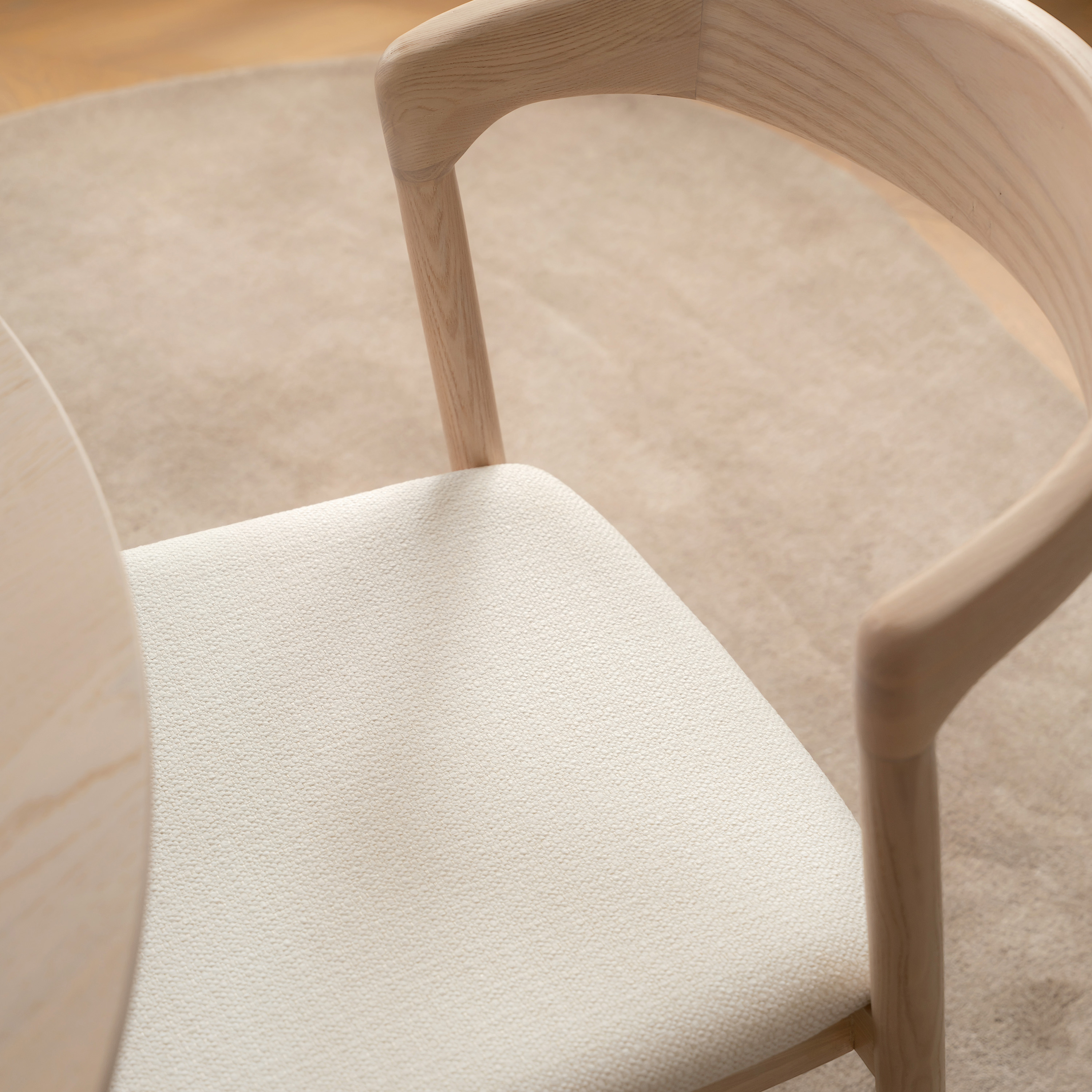 Sleepo Collection Casper Matstol Vitoljad/Vit