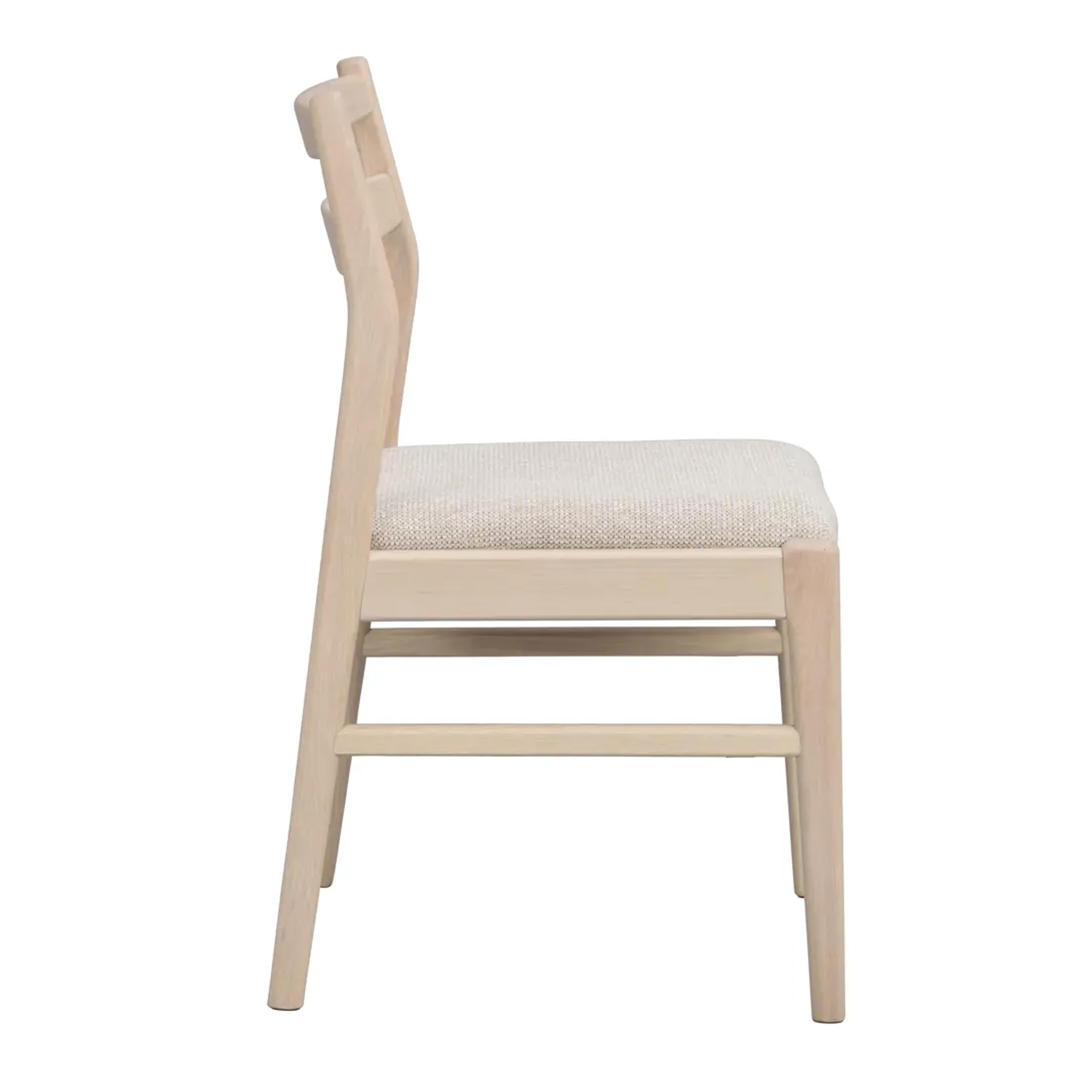 Rowico Home Kerwin Matstol Vitpigmenterad Ek/Ljusbeige