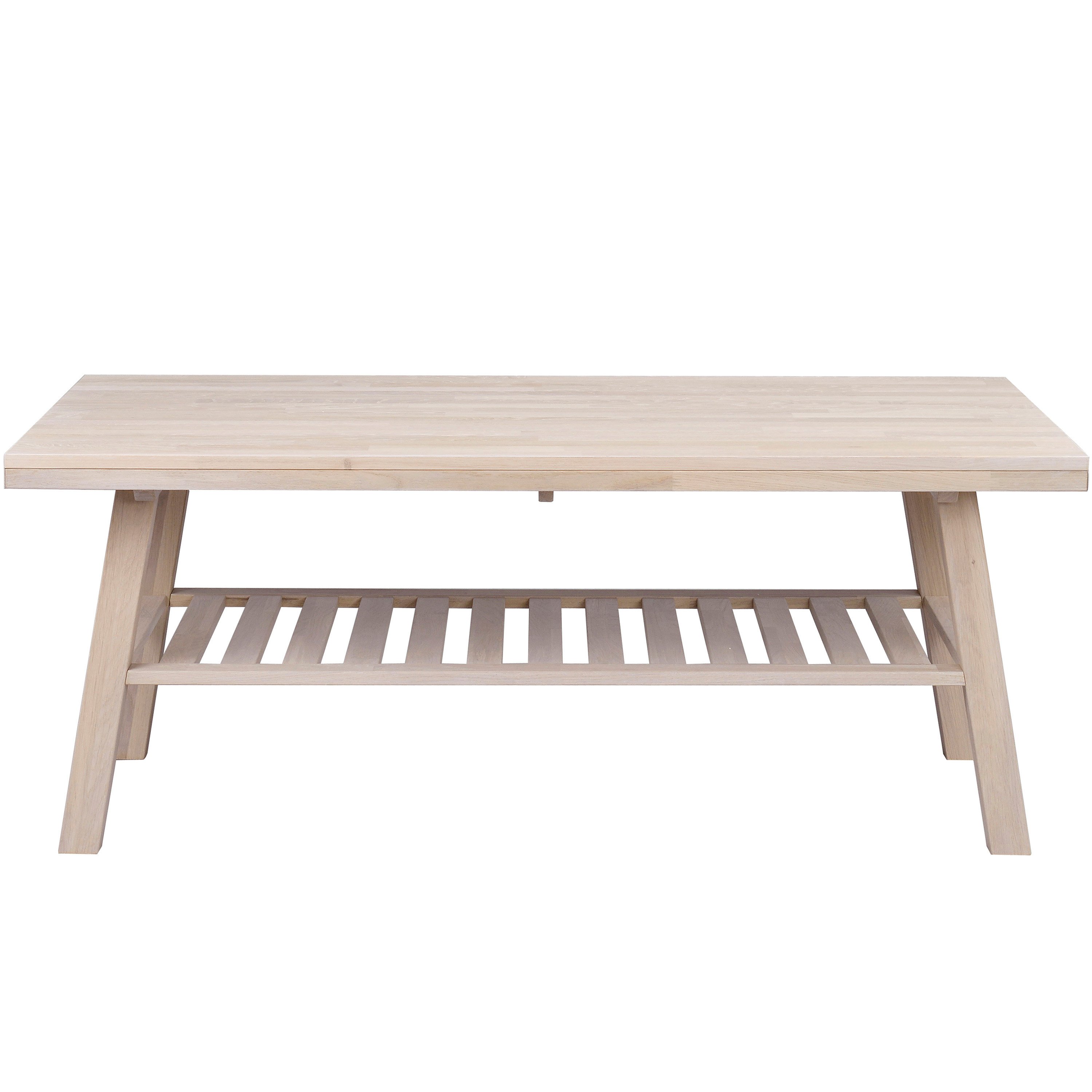 Rowico Home Brooklyn Couchtisch Weiß pigmentierte Eiche