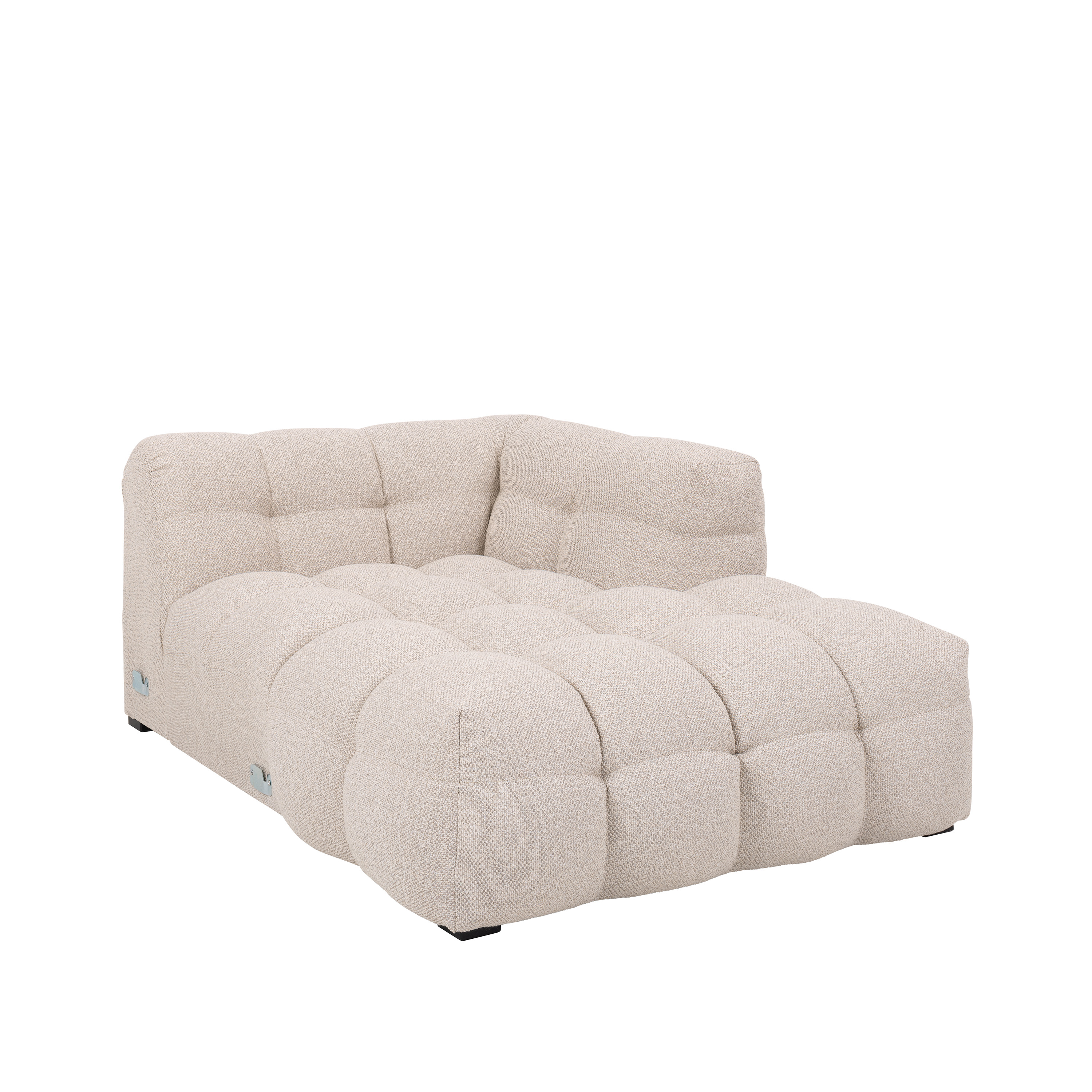 Billie Siatlongimoduuli Oikea Käsinoja Beige Bouclé 118cm