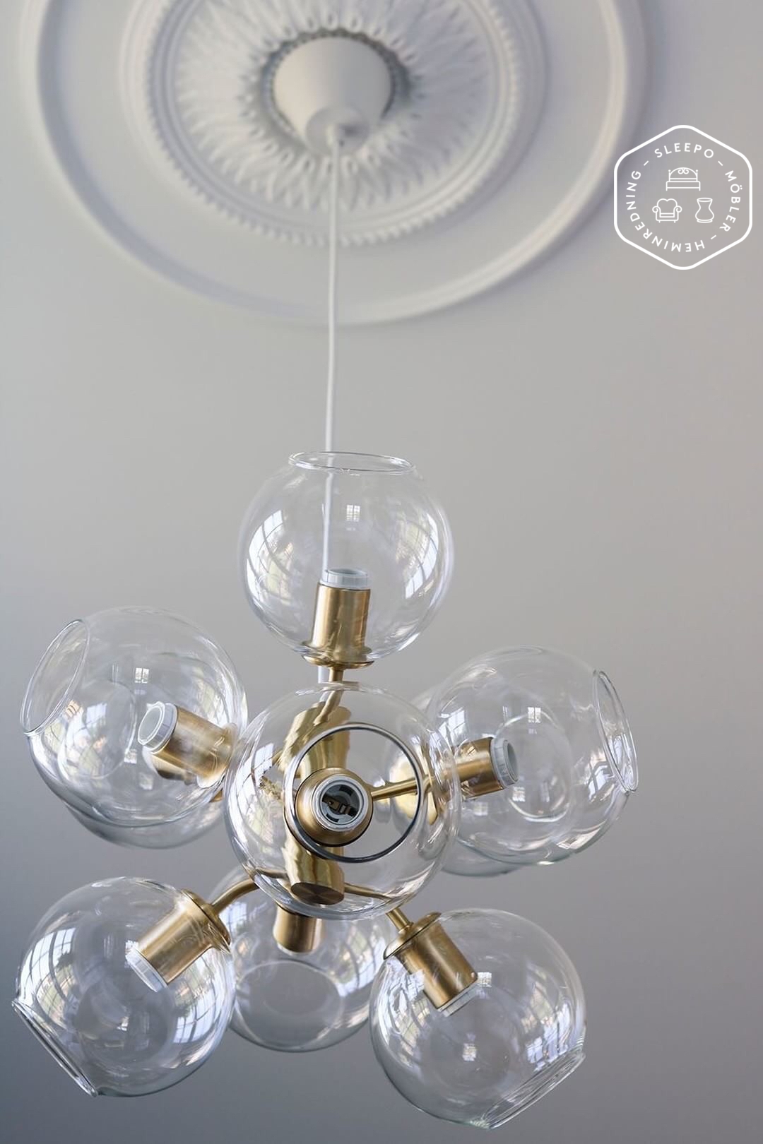 CO Bankeryd Tage 50 Deckenlampe Messing