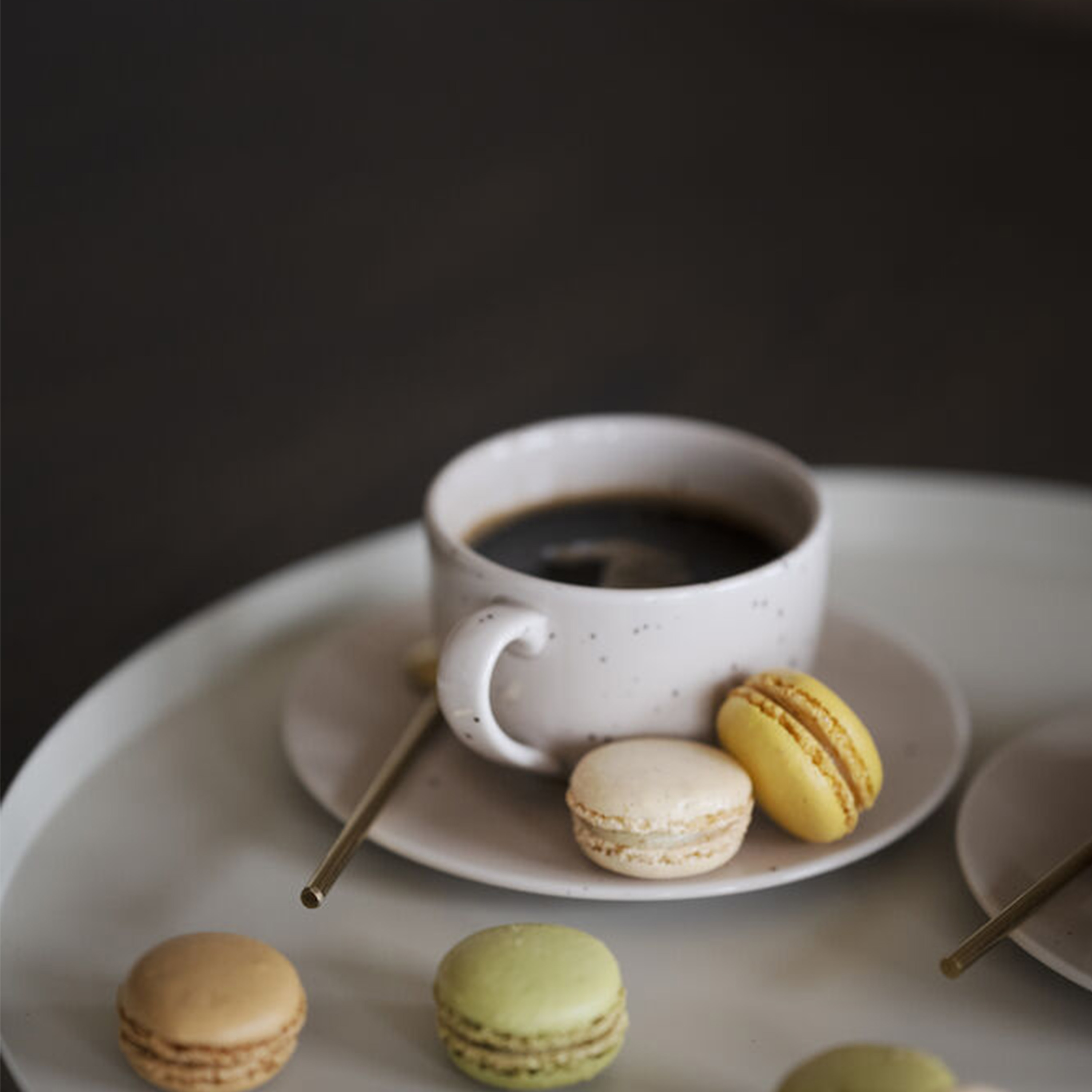 Rowico Home Yumi Matbord Brun Ø115