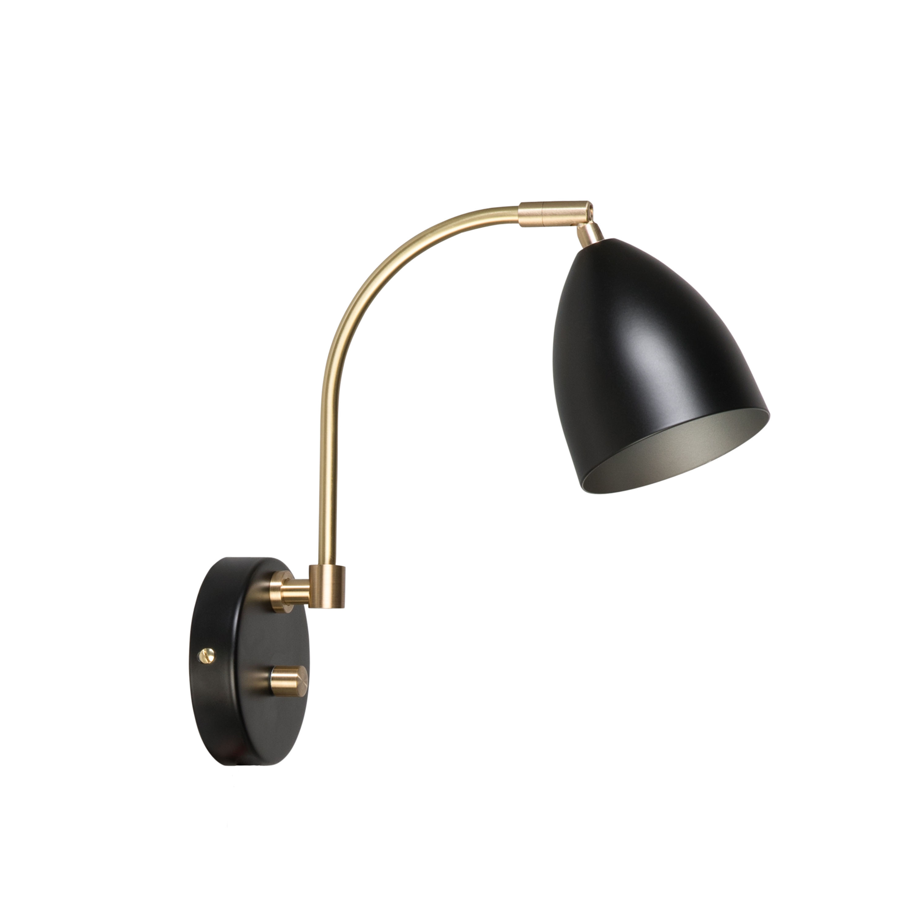 Deluxe Led Vegglampe Svart
