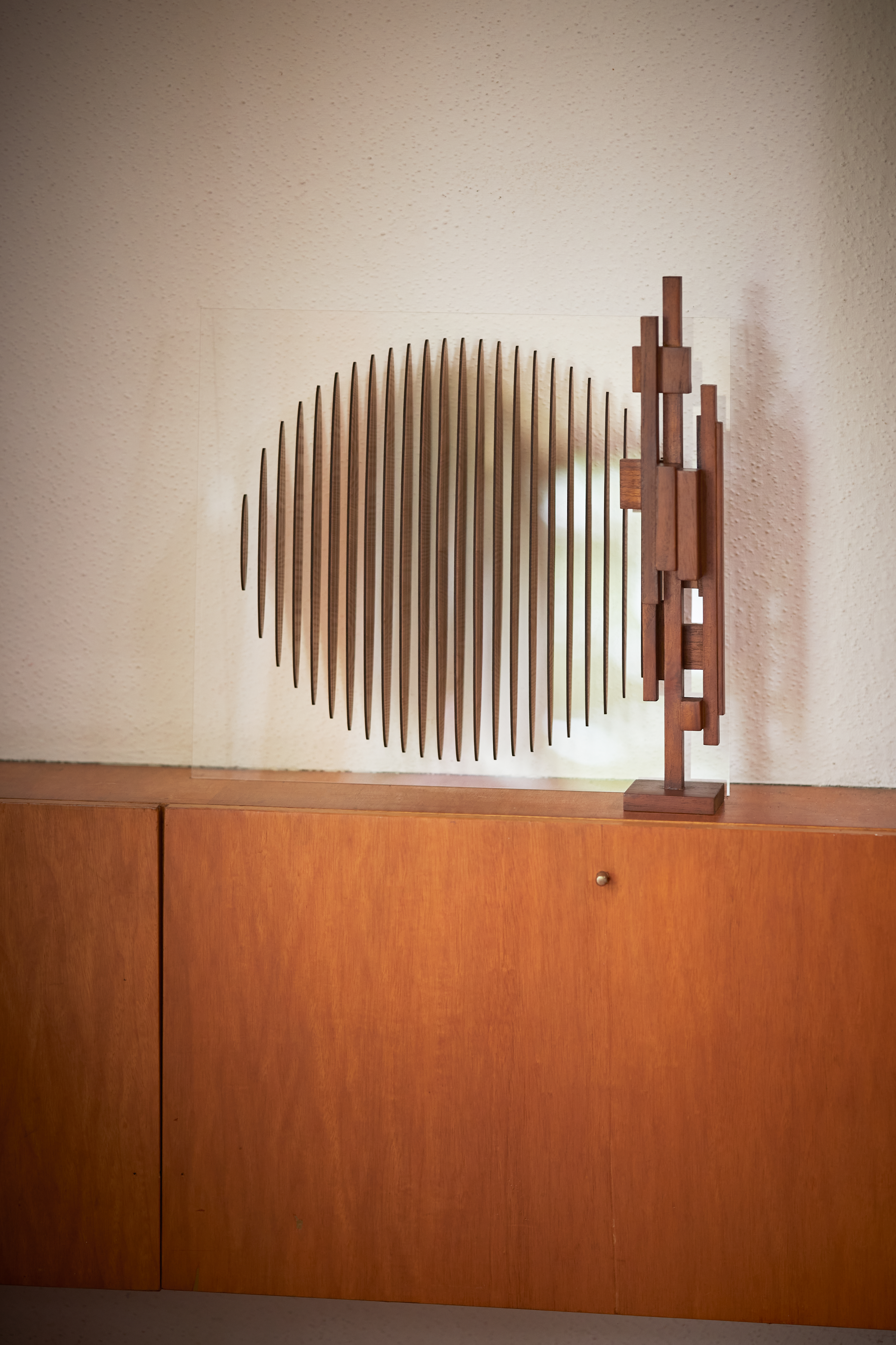 HKliving Skyline Skulptur Espresso M