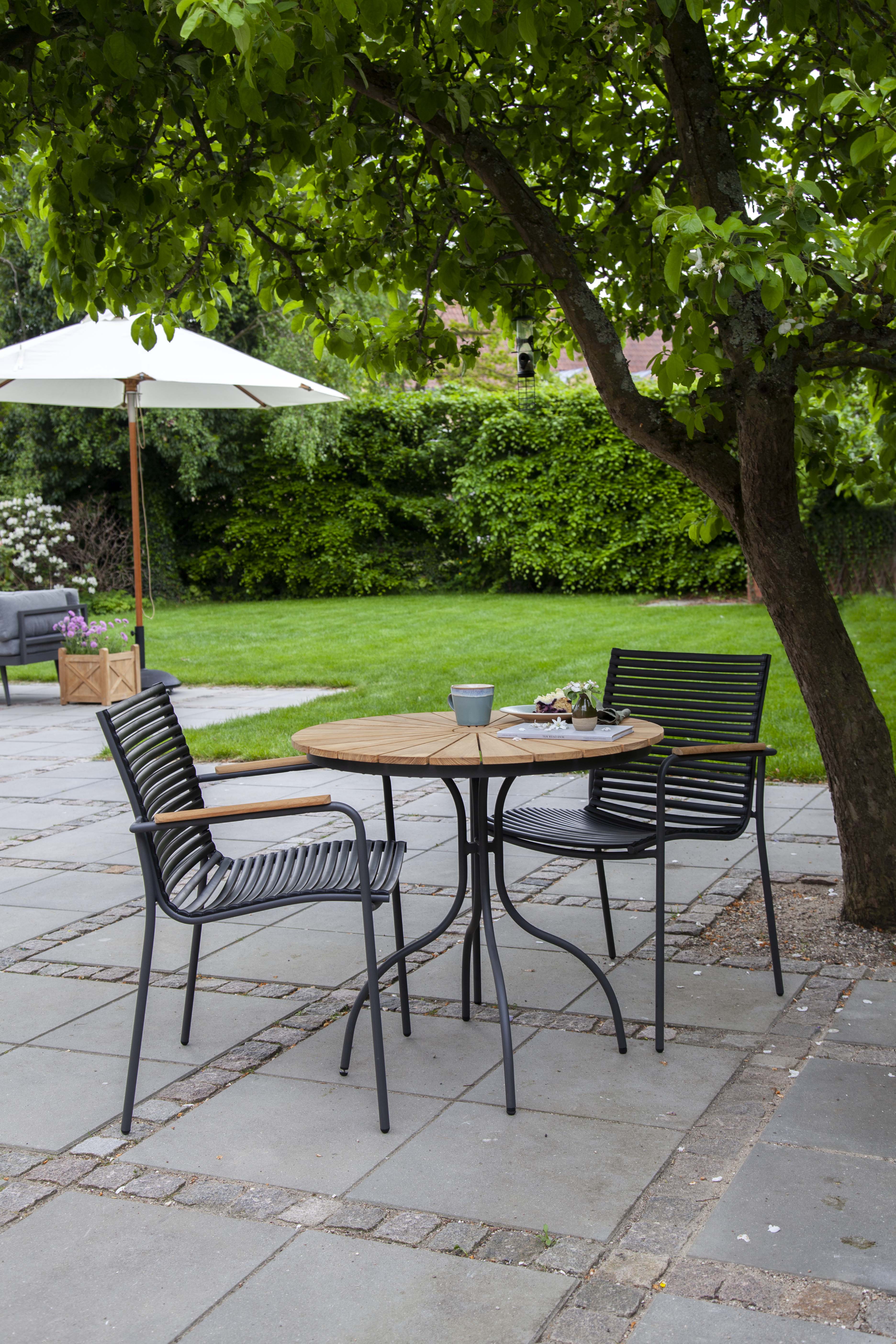 Cinas Ellen Cafebord Antracit Ø80