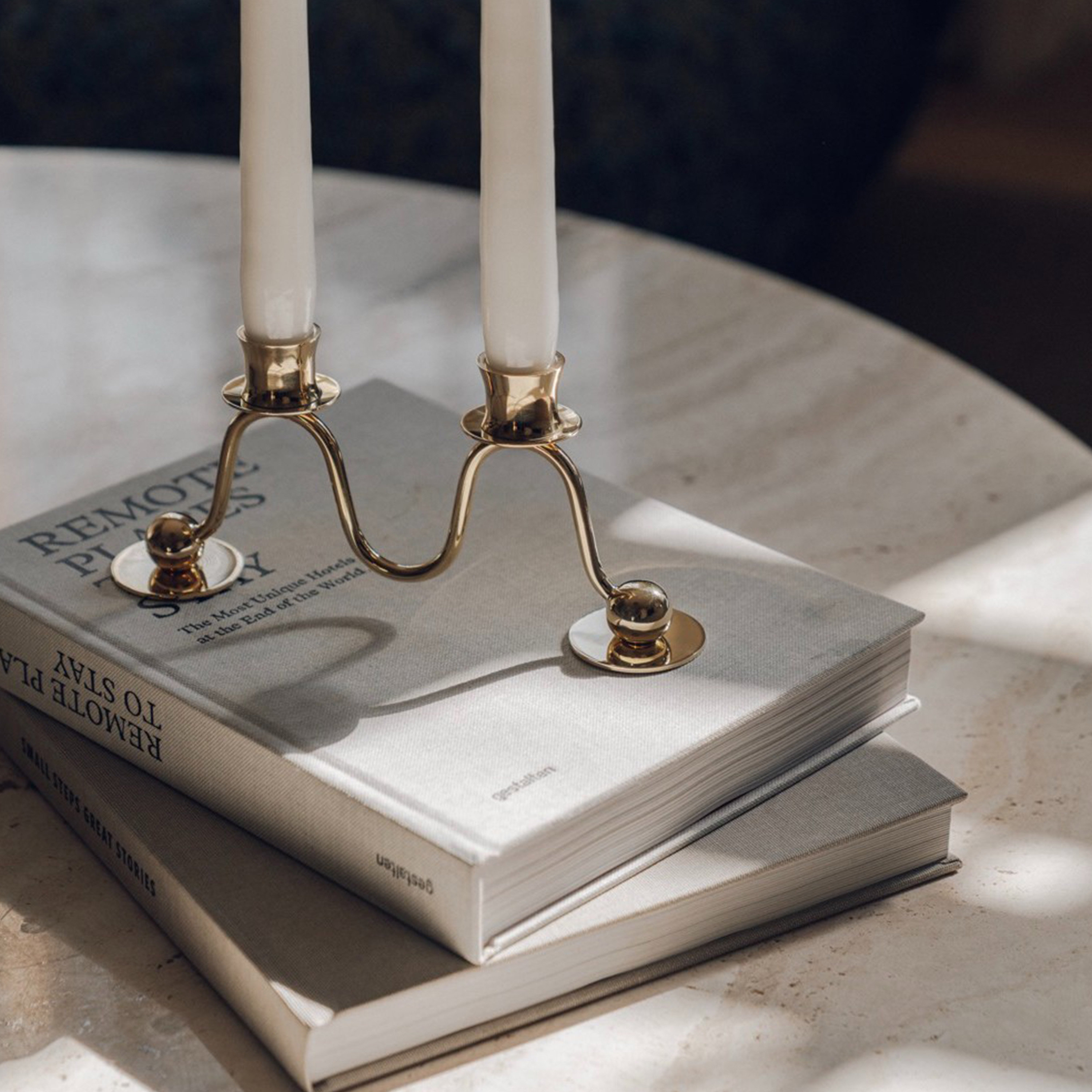 Hilke Collection Lignano Sabbiadoro 2 Ljusstake Guld