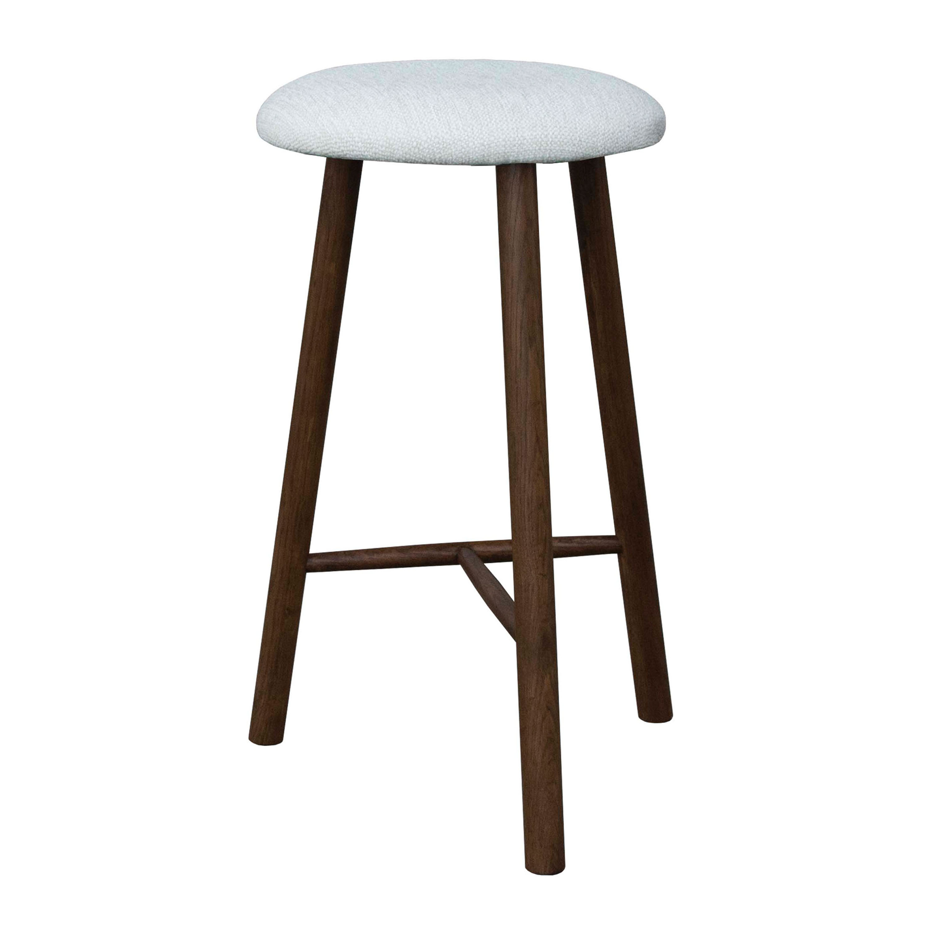 Sleepo Collection Leia Barstol Brunbeiset Eik/Hvit