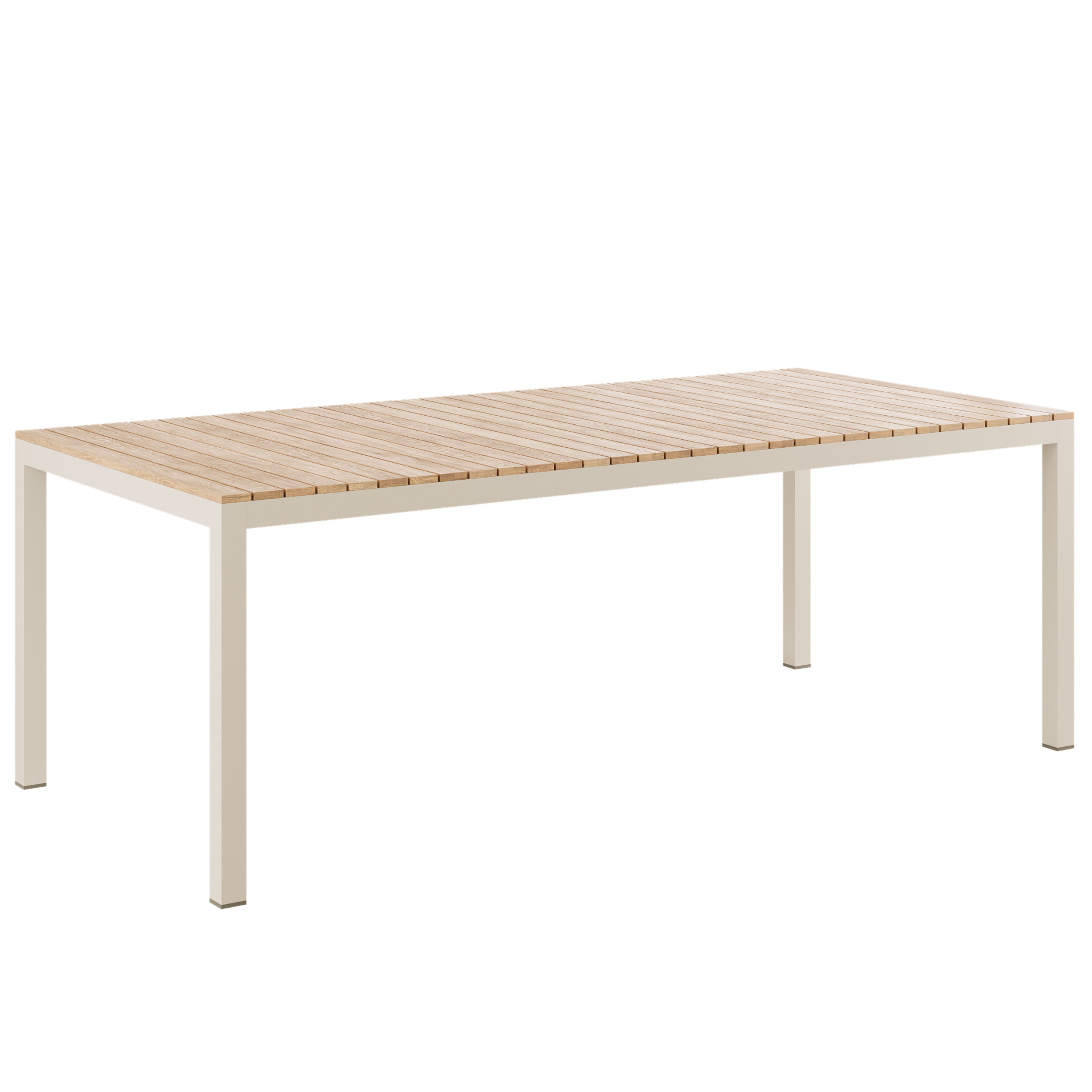 Mood Extreme Ruokapöytä Sandy Grey/Teak 208x100