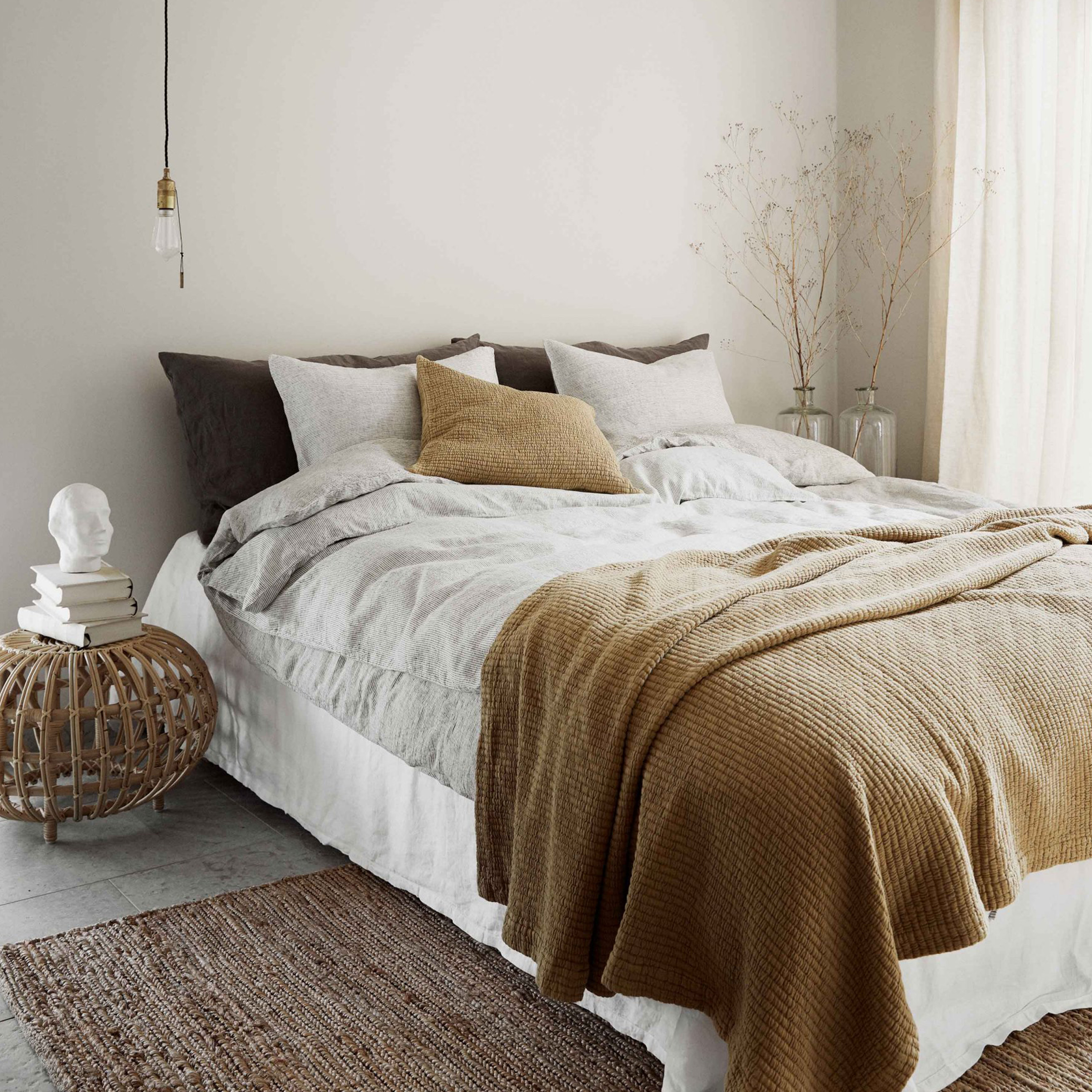 Tell me more Brick Sengeteppe Harvest 140 x 200