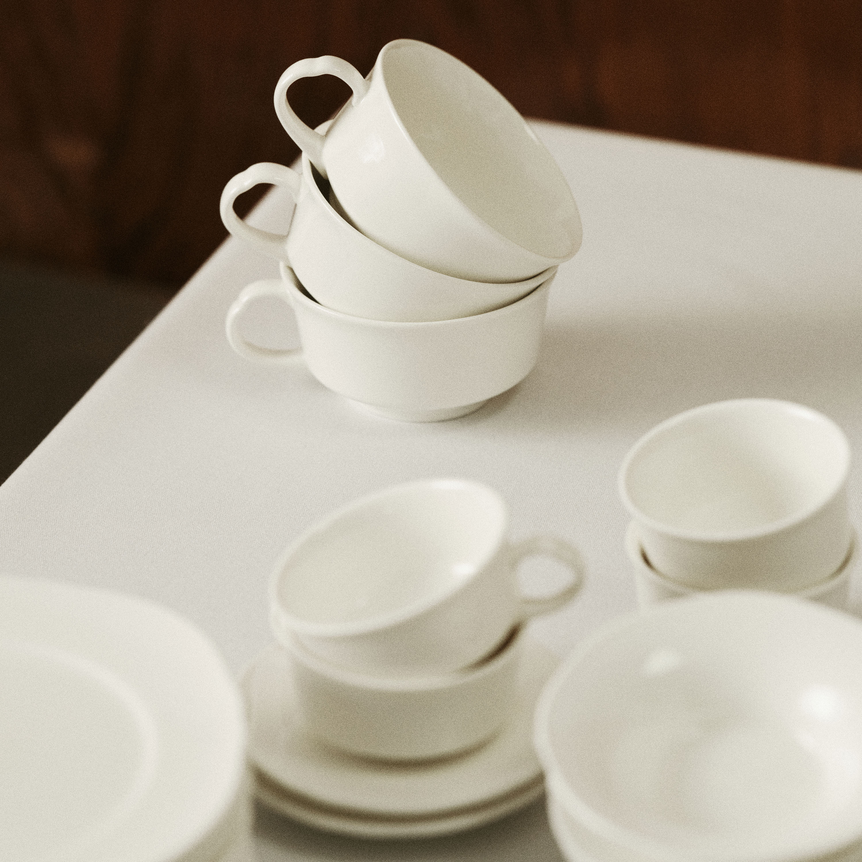 Serax Silhouette Kaffekopp White 4-pack