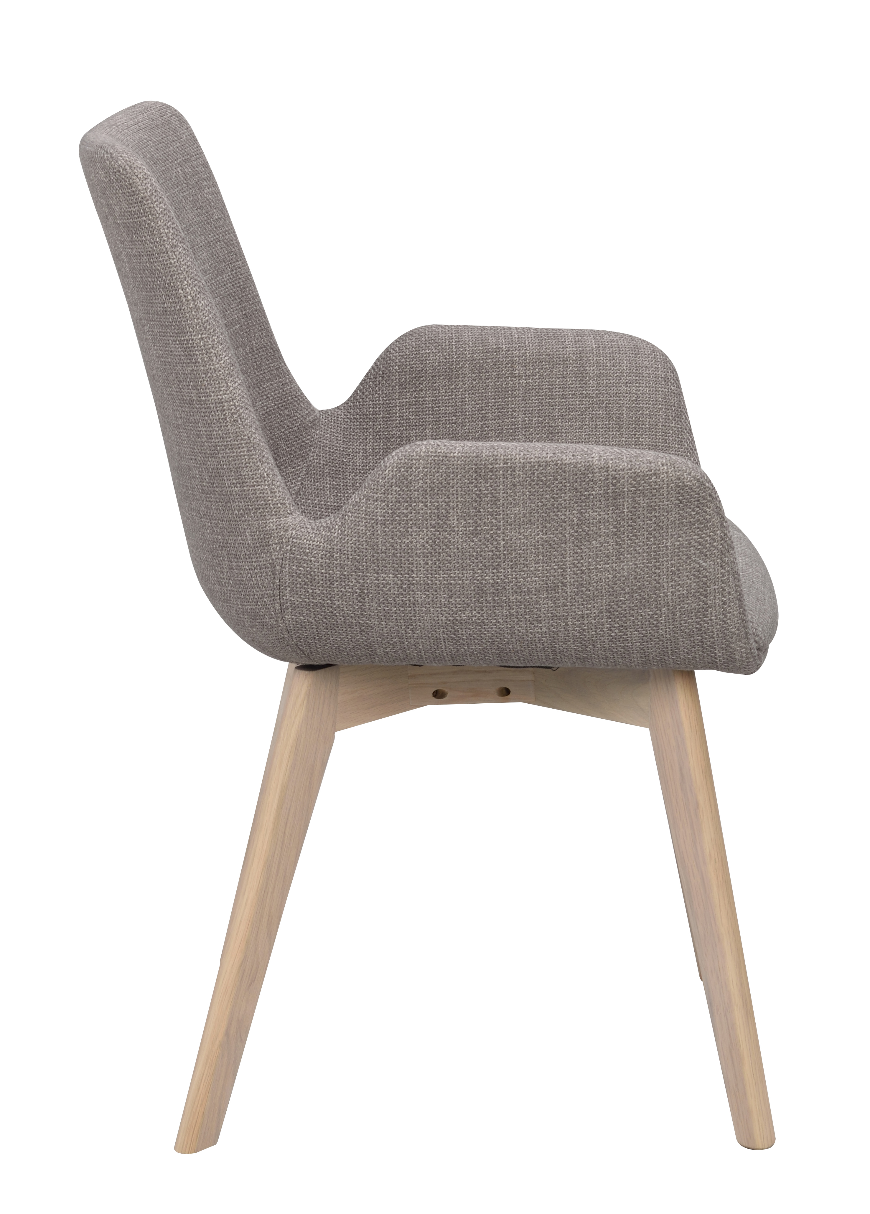 Rowico Home Drimsdale Armlehnstuhl Grau/Weiß pigmentiert