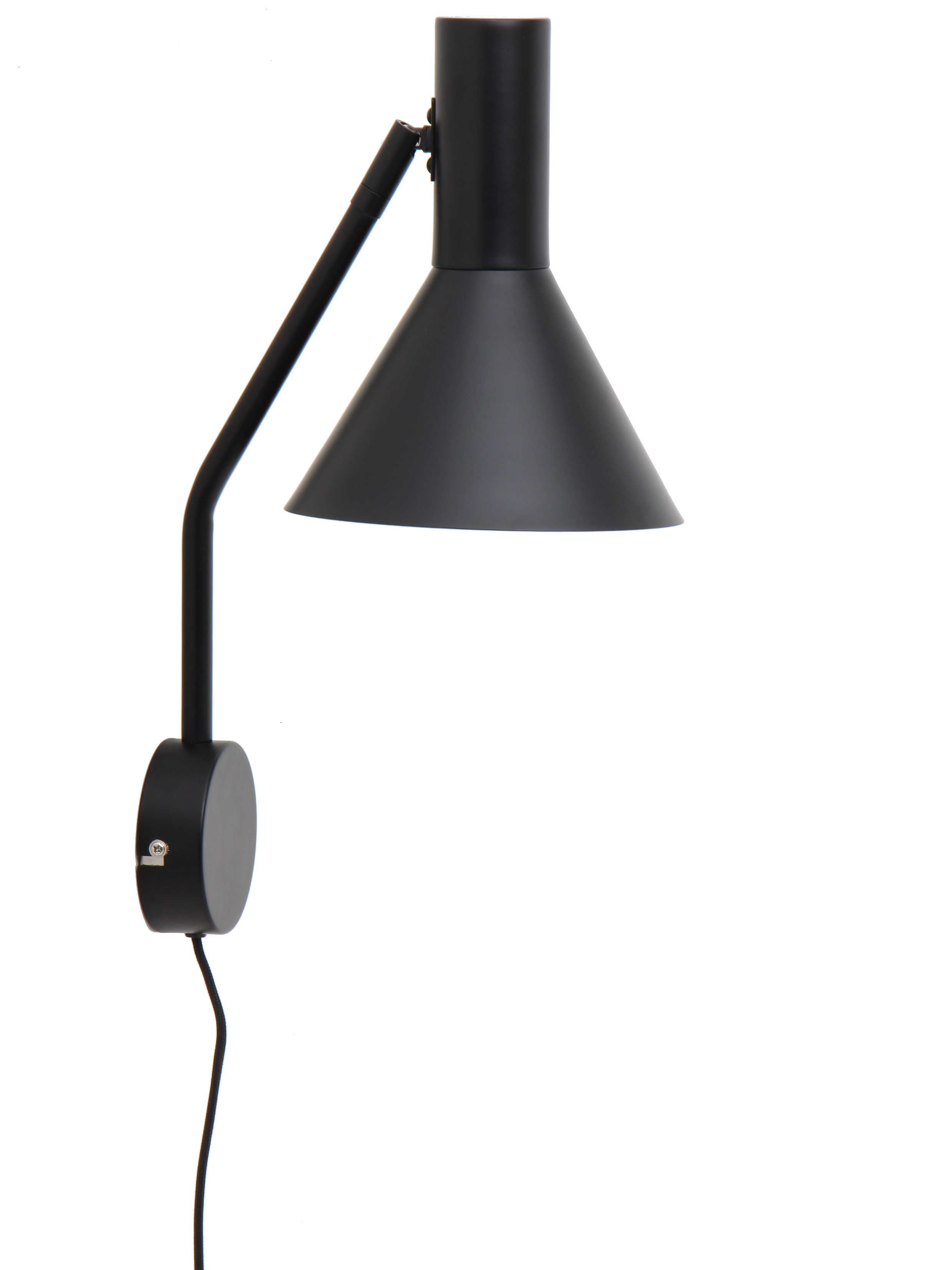 Frandsen - Lyss Vägglampa Matt Black - Svart