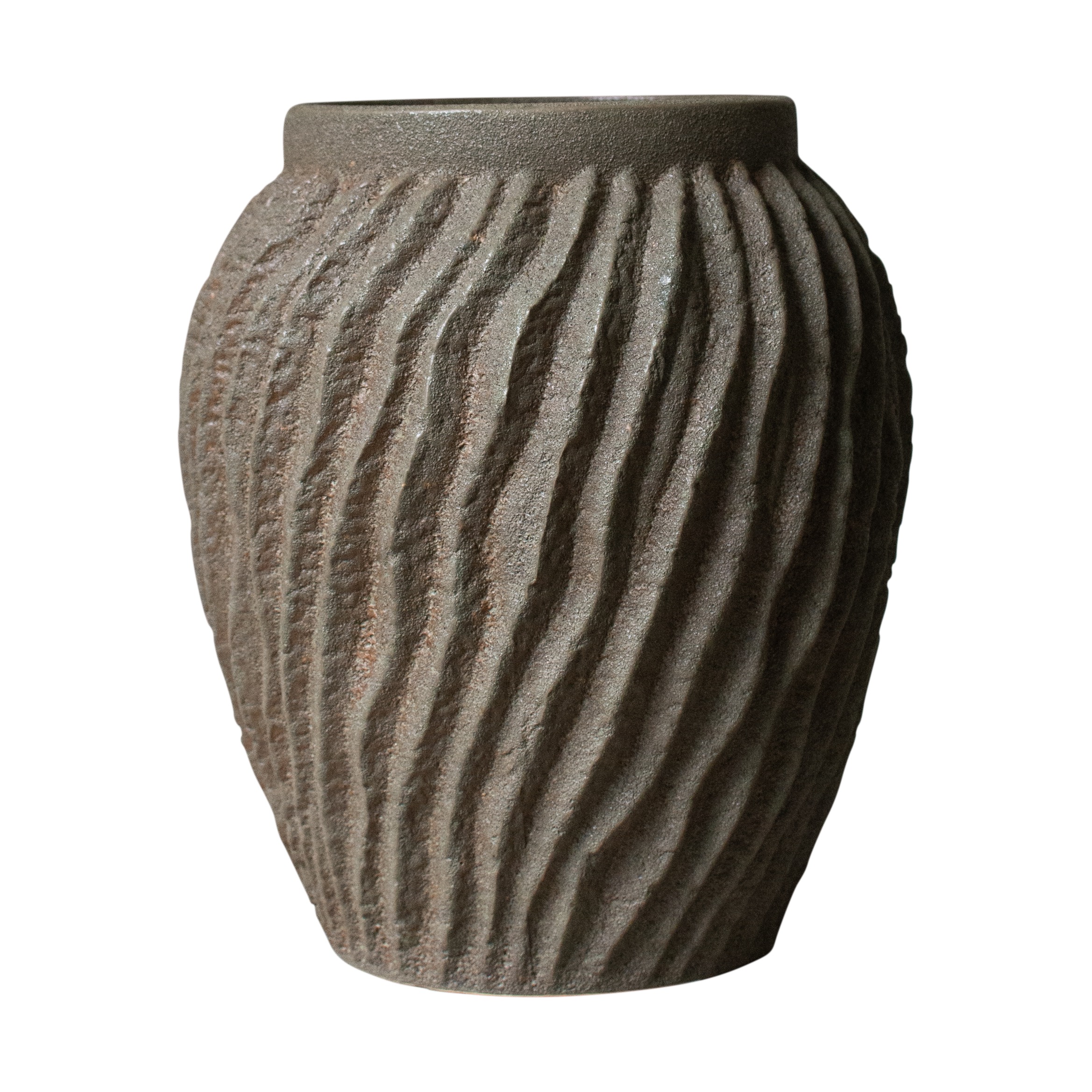 DBKD - Raw Blumentopf Sandy Dust Groß - Braun - Töpfe