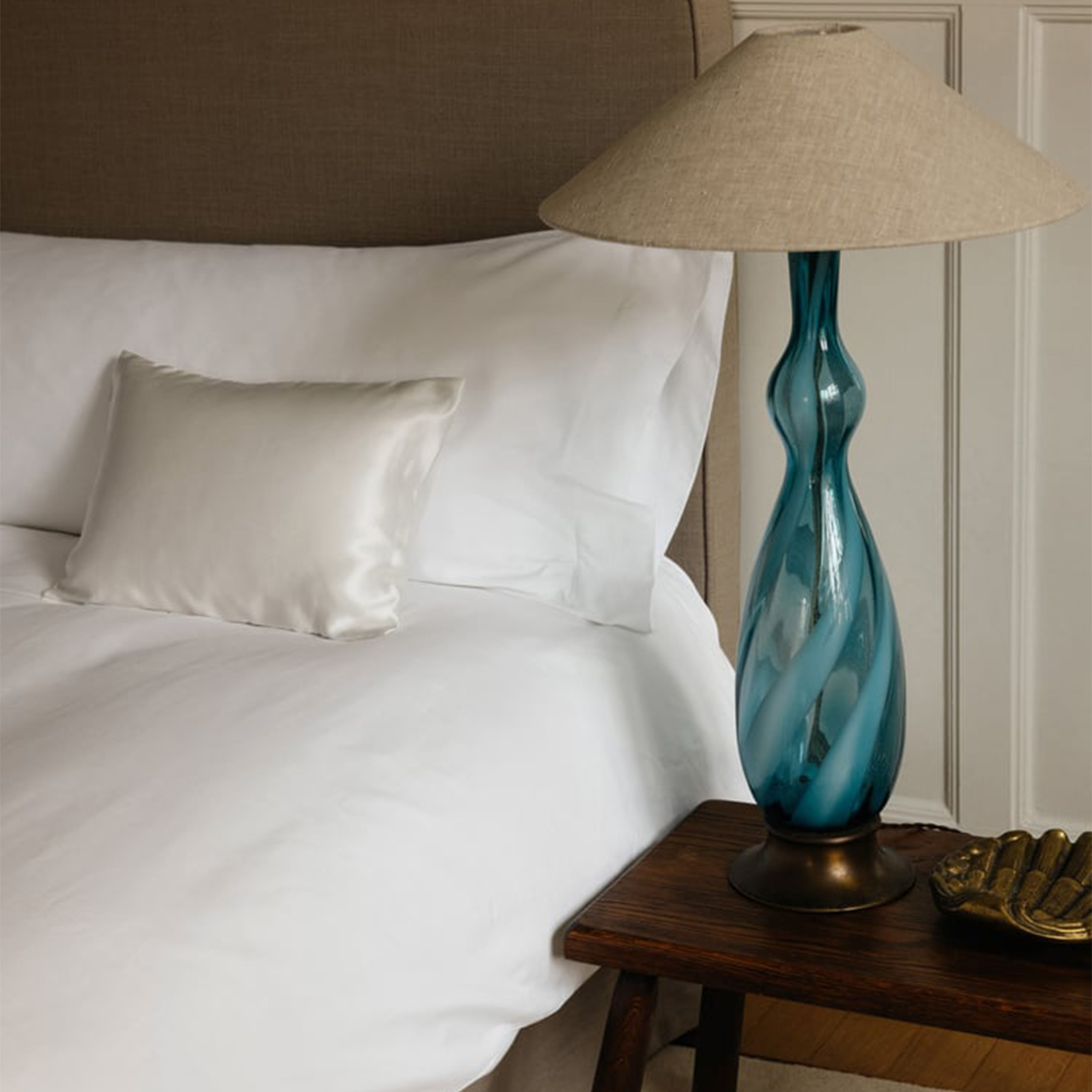 Mille Notti Sogno Tyynyliina Silkki Ivory 50x60