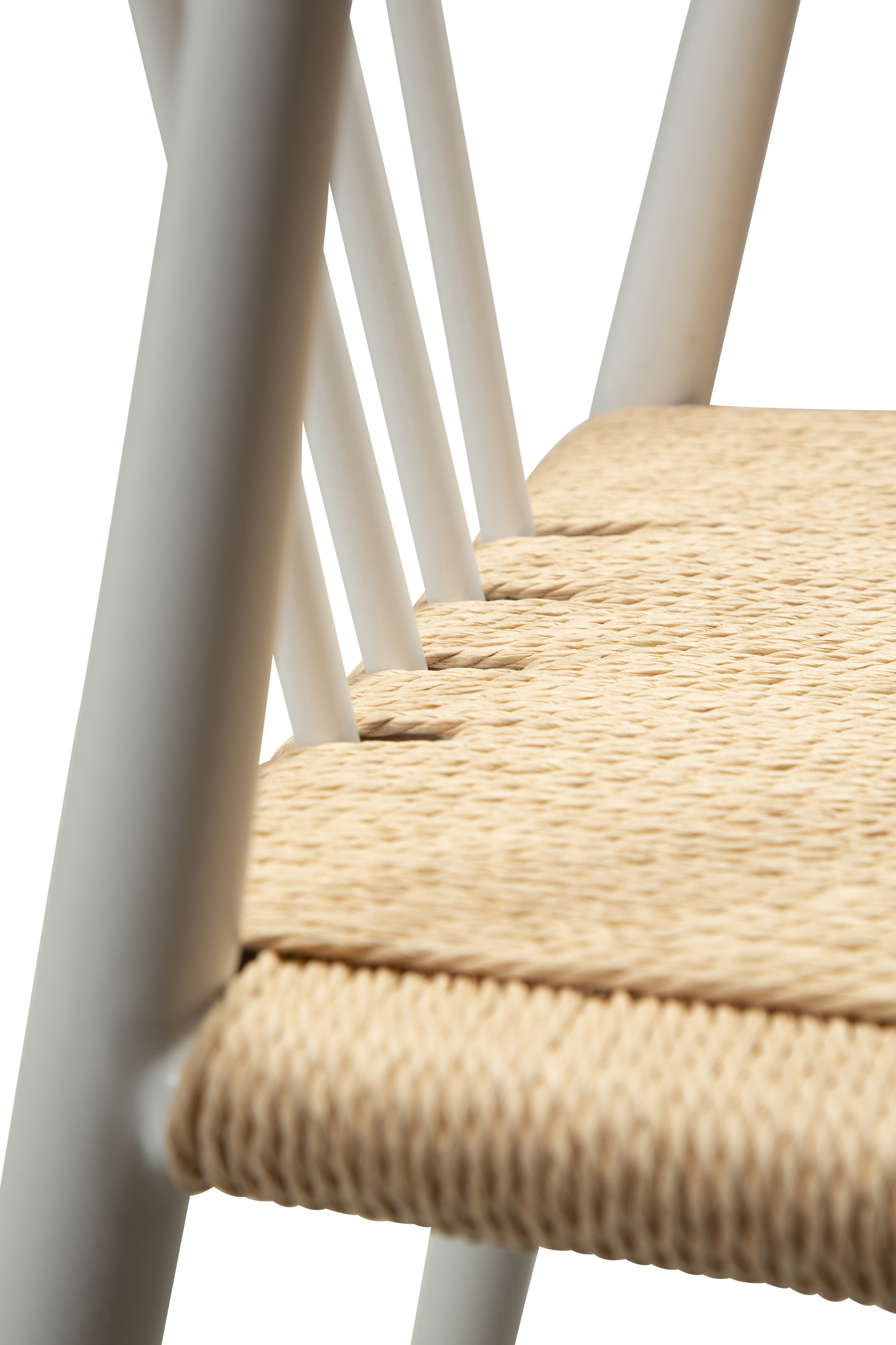 Dan Form Sava Barstol Natur/Vit 67cm