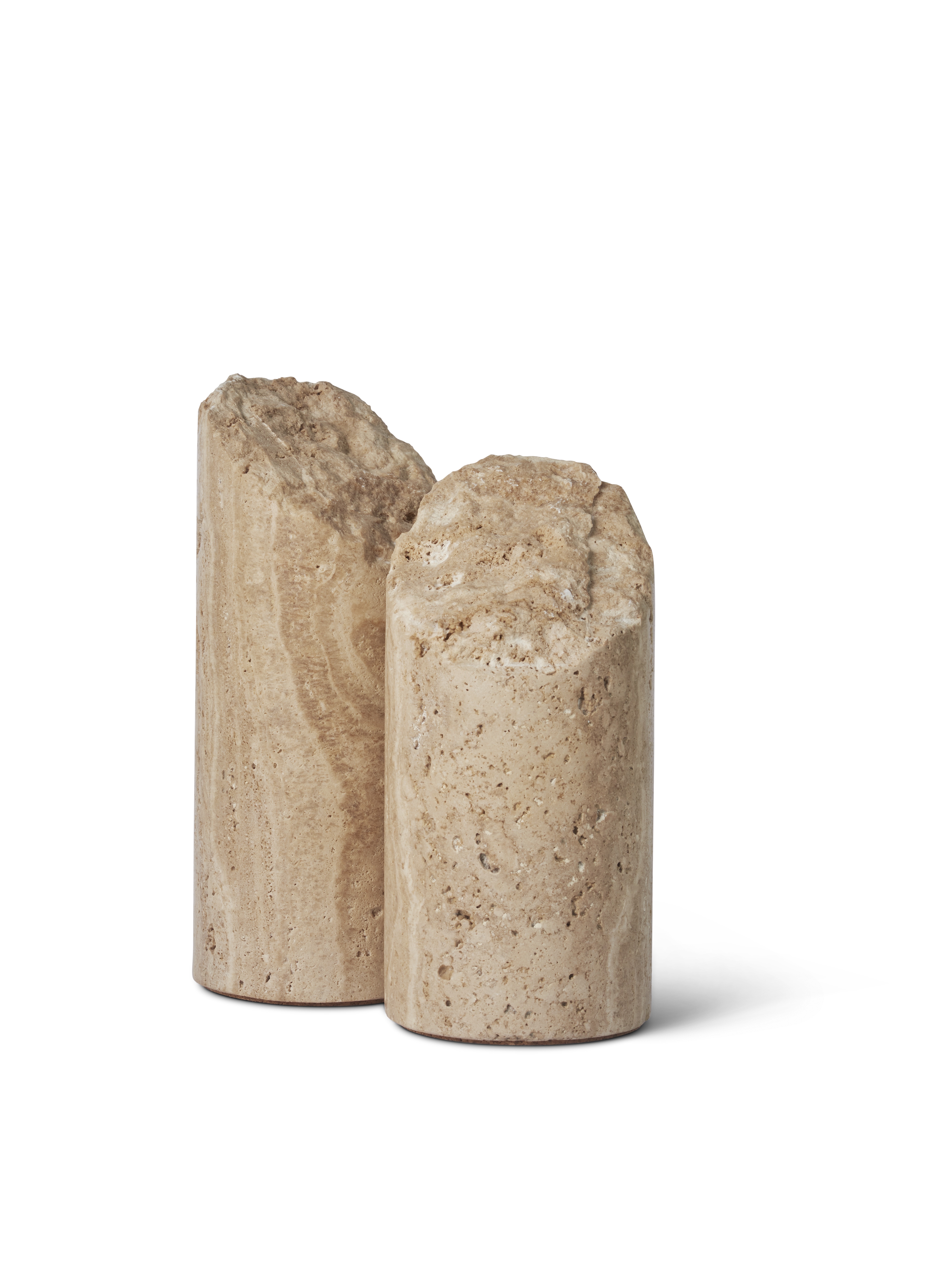 Spring Copenhagen Colonna Bokstöd Travertin Sand 2-pack
