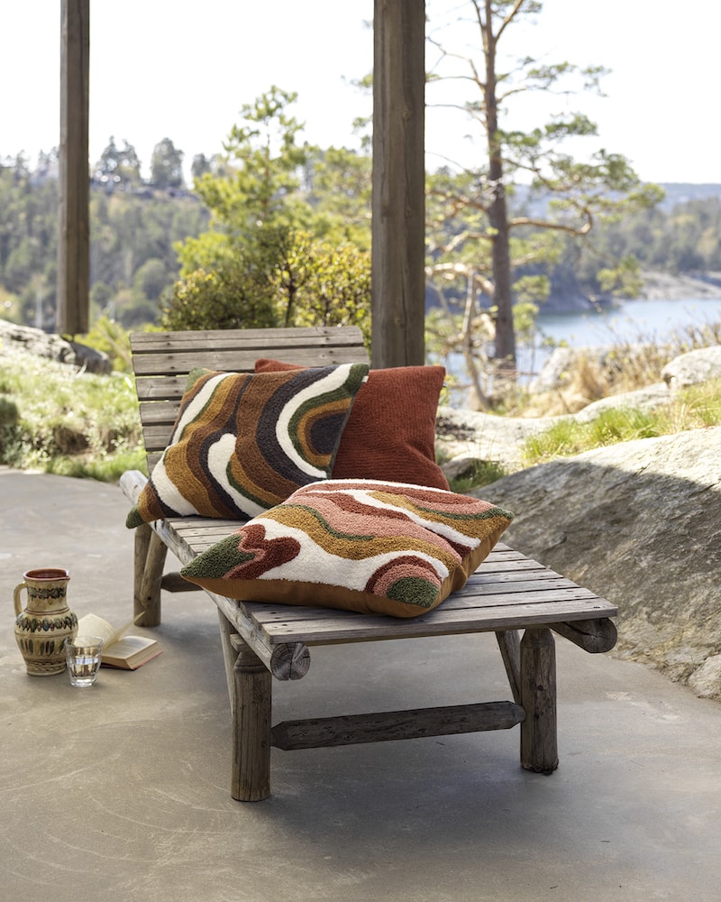 Chhatwal &amp; Jonsson Mani Tyynynpäällinen Linen/Cotton Terracotta 50x50