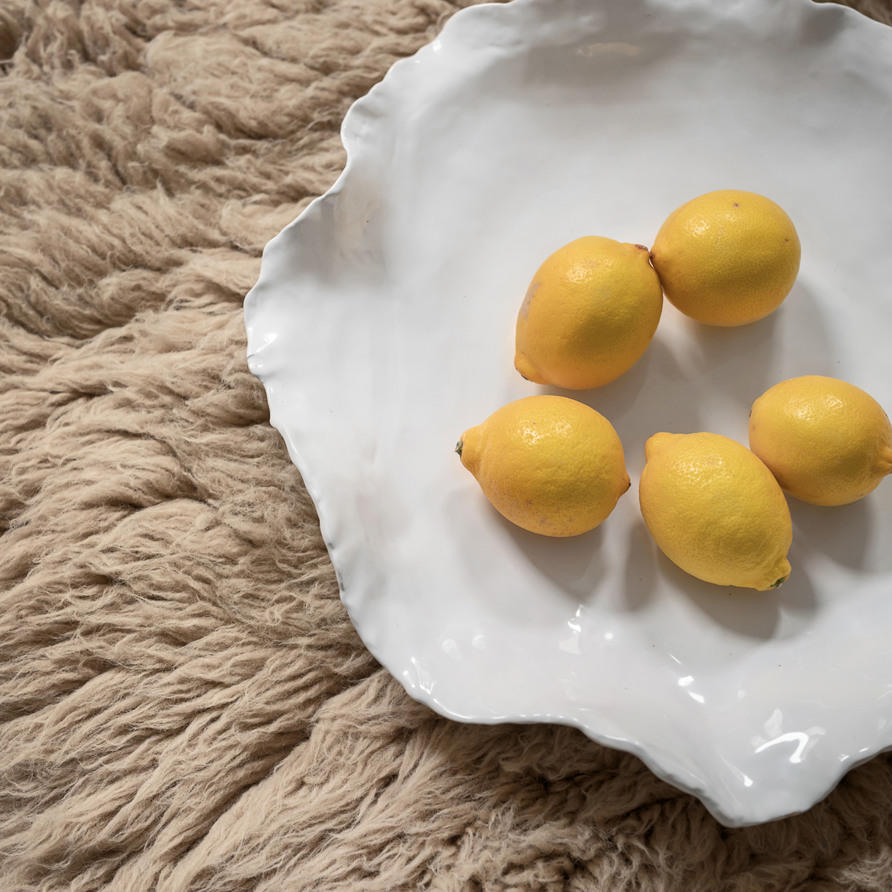 Sleepo Collection Fluffy Flokati Matto Camel 170 x 240