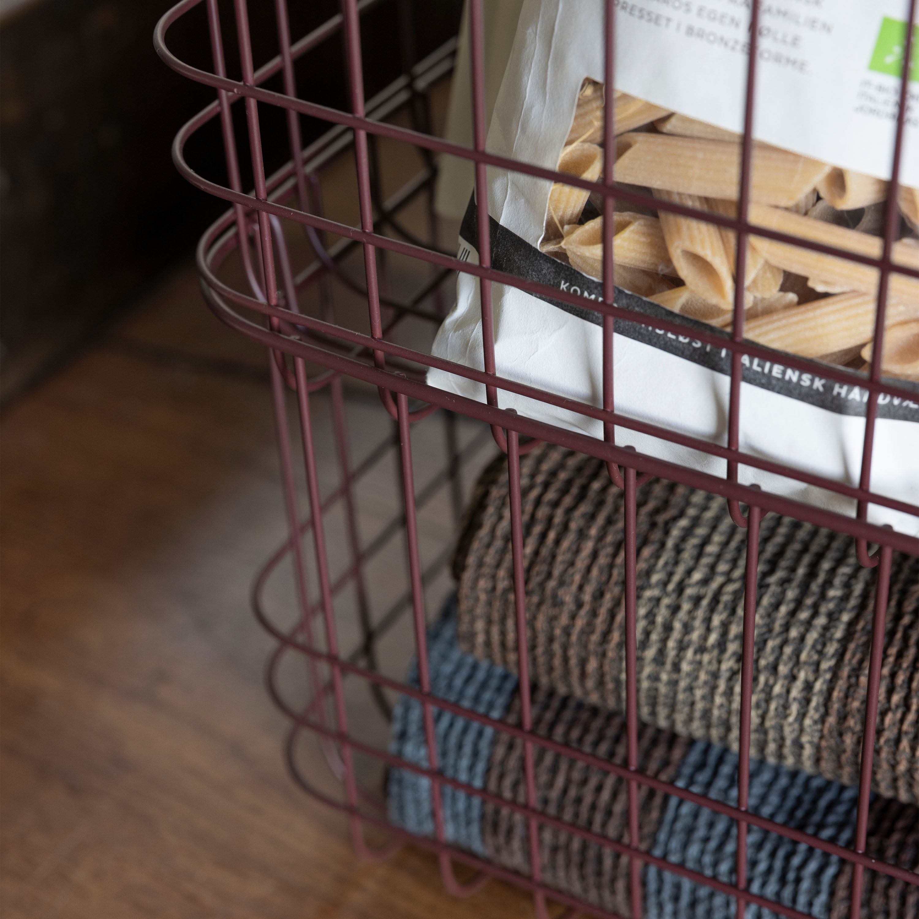 Mette Ditmer Store-it Kurv Vinrød Small