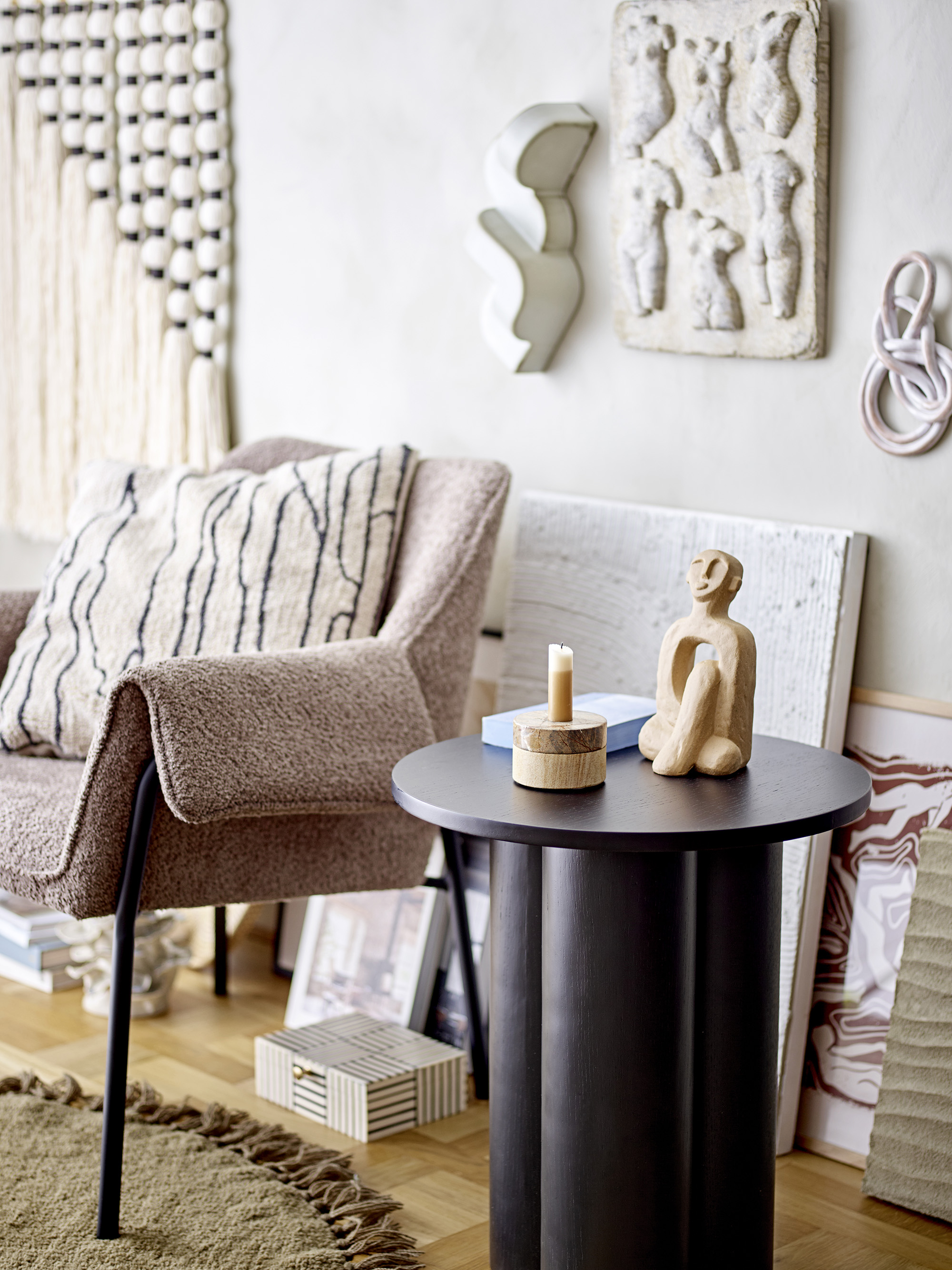 Bloomingville Aio Couchtisch Schwarz 45cm