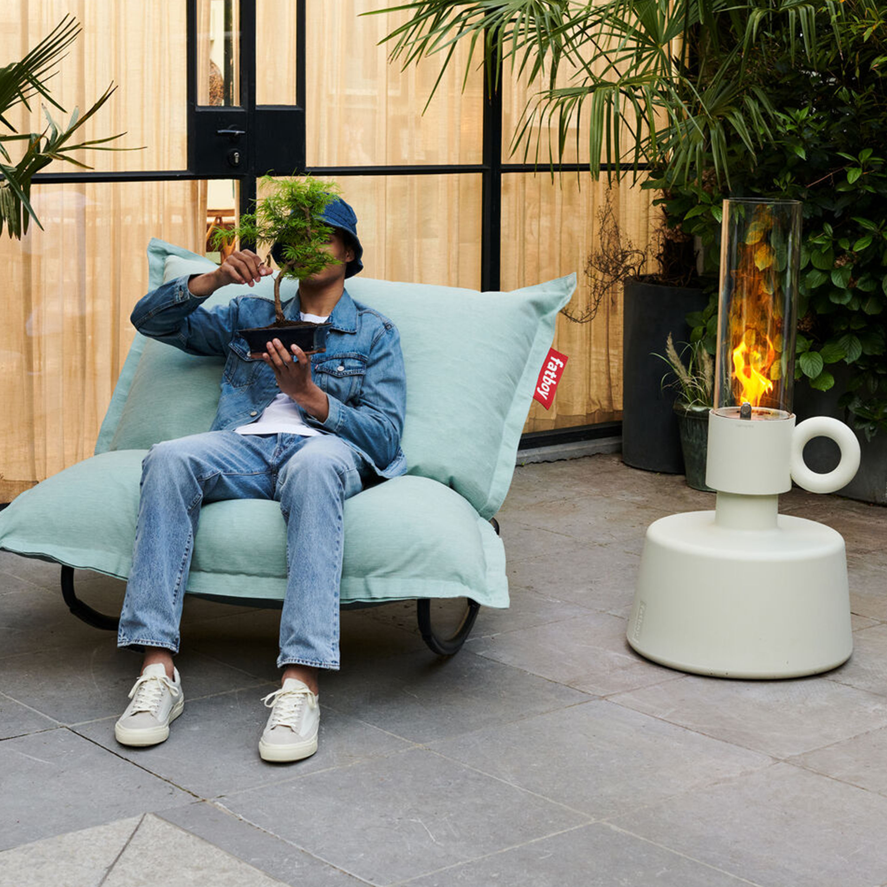 Fatboy Flamtastique Oil Lamp Bone