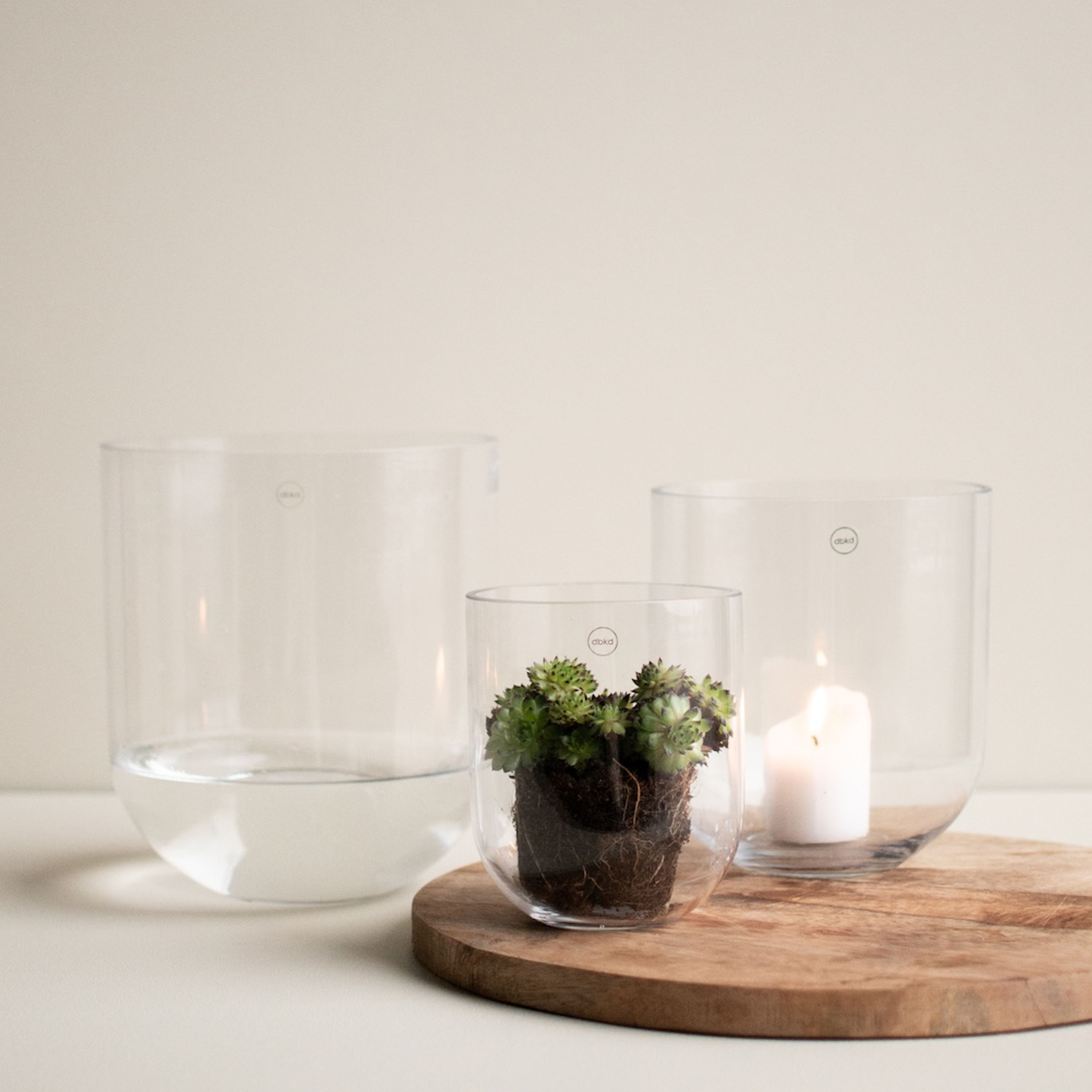 DBKD Simple Vas Clear Large