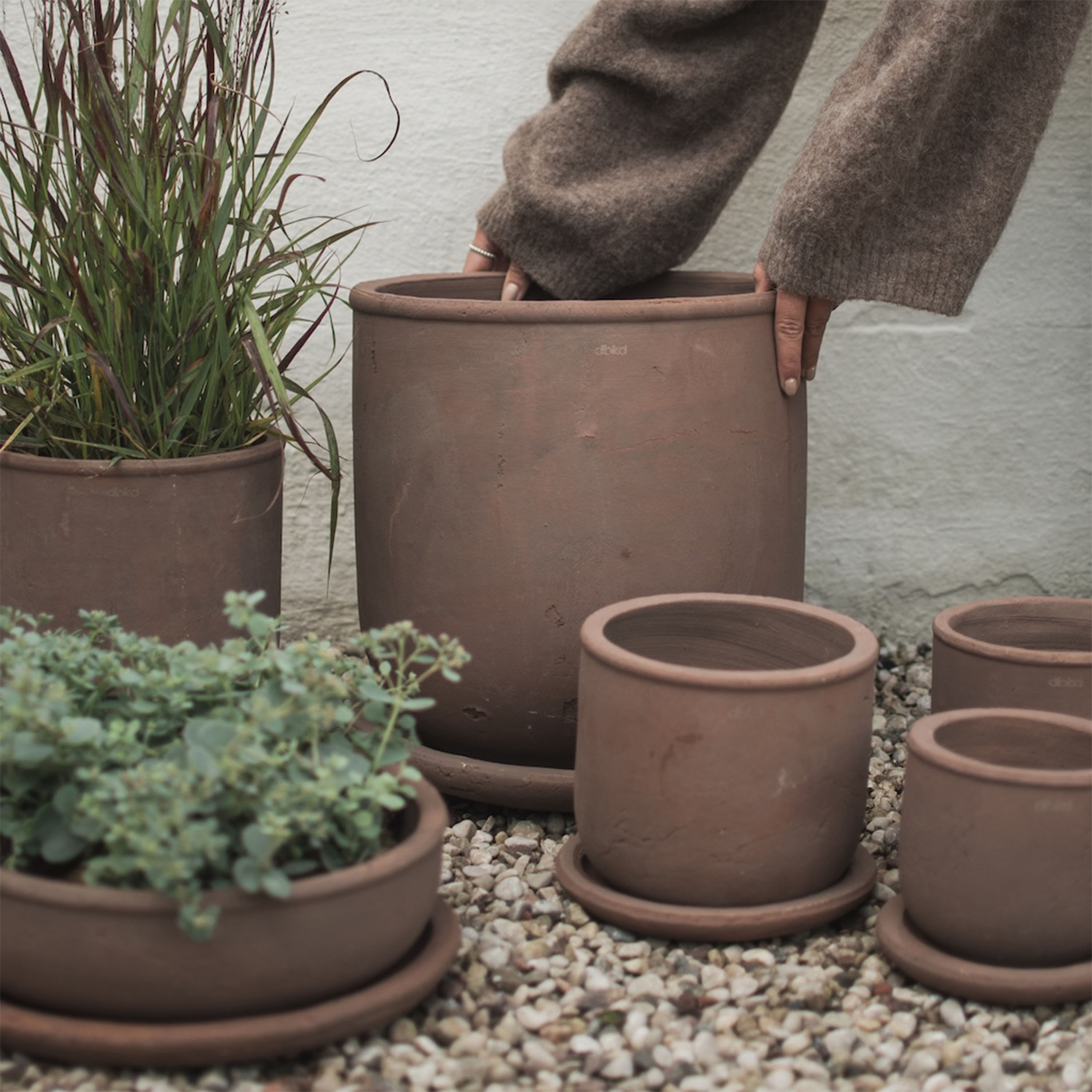 House Doctor Terra Kruka Brown Ø33