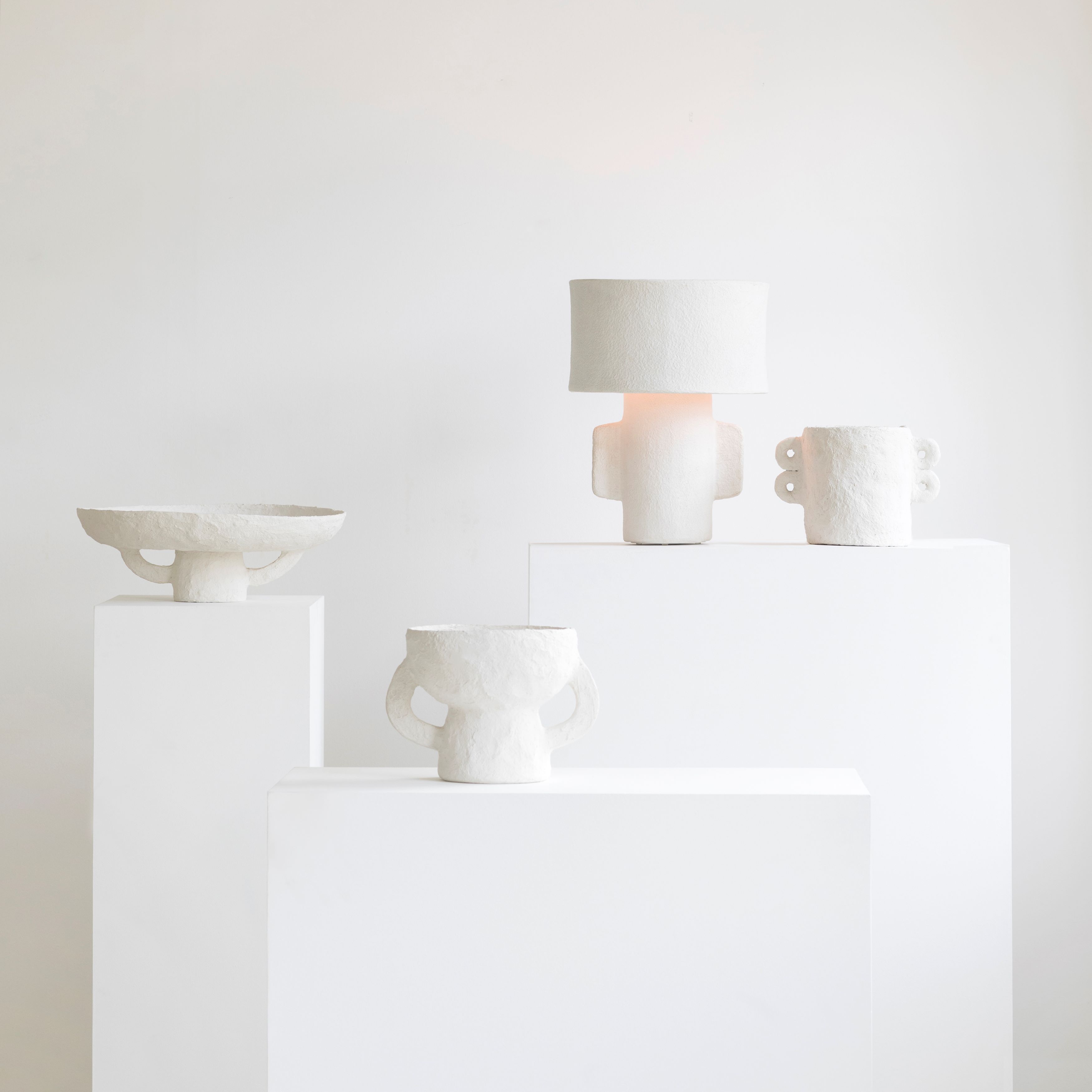 Serax Earth Tischlampe Weiß 01 S