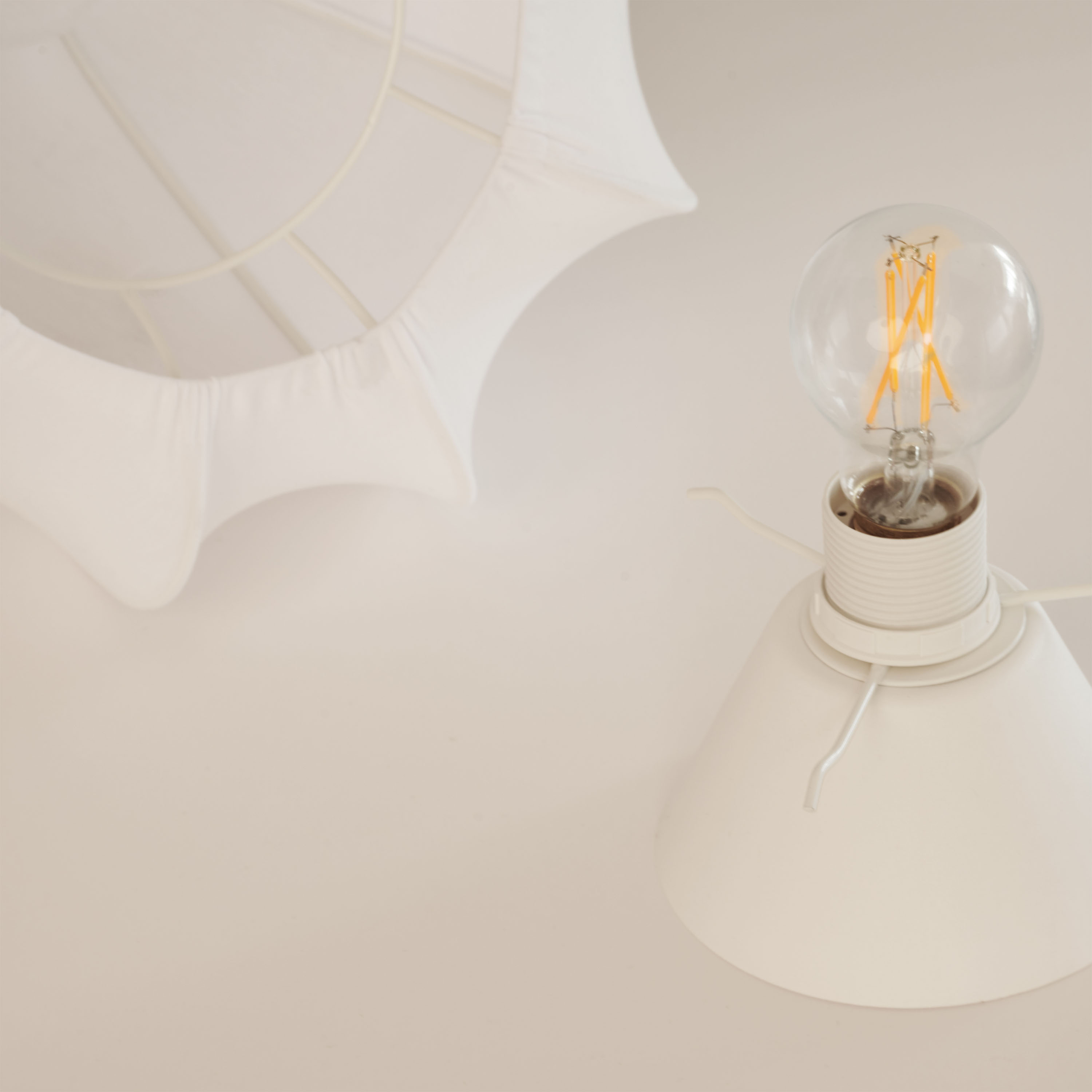 Watt &amp; Veke Anna Plafond Cotton White Mini