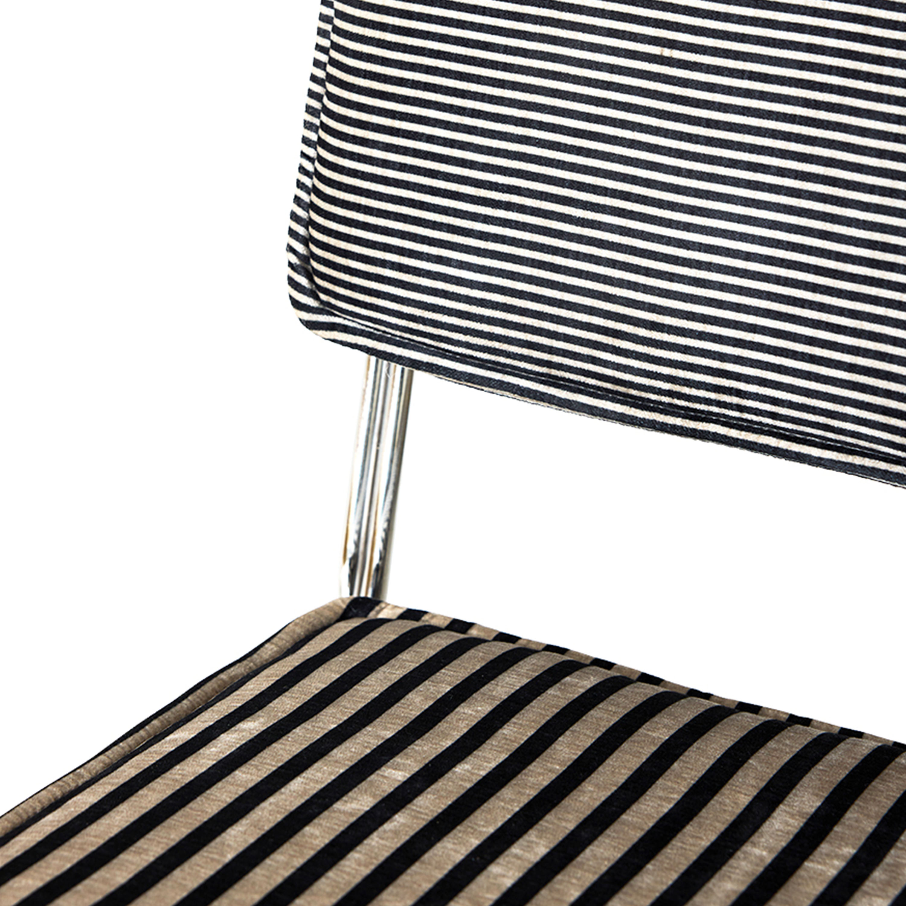 HKliving Endless Matstol Stripe Monochrome