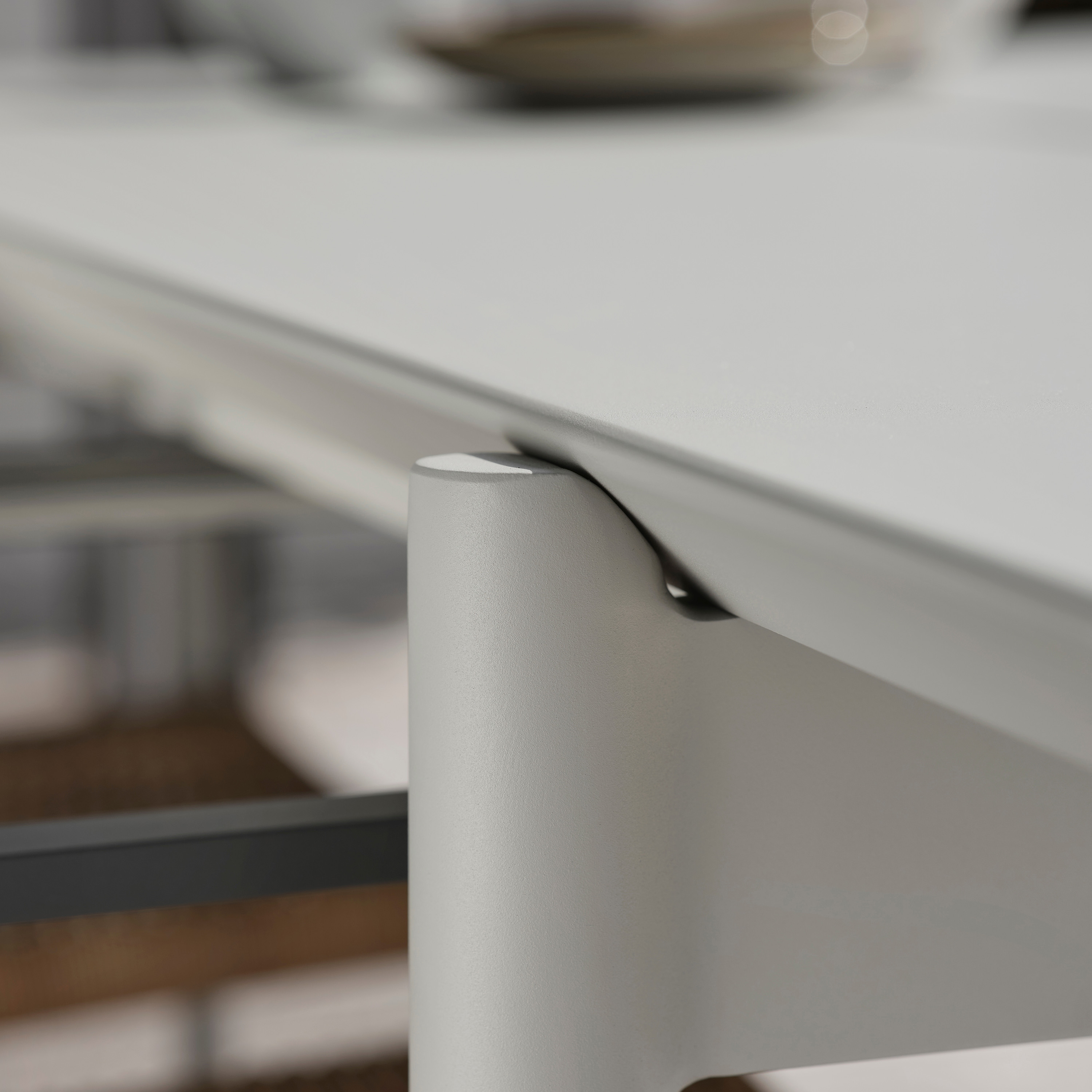 Brafab B45 Matbord Light Grey 180x92