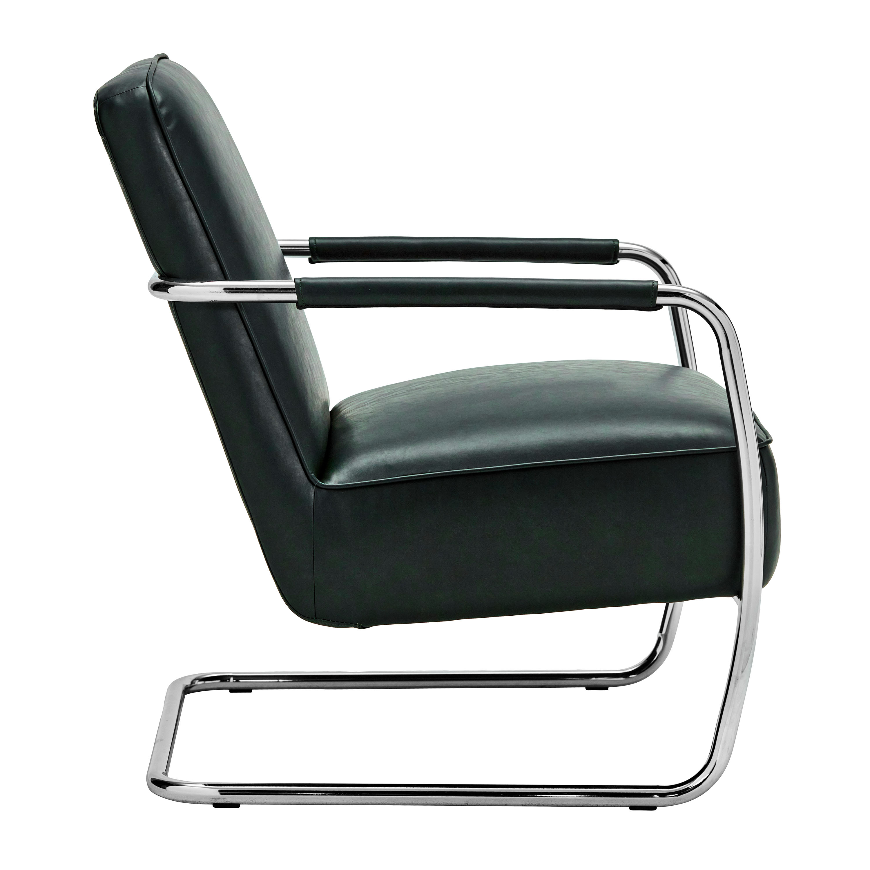 House Doctor Comma Lounge-tuoli Dark Green