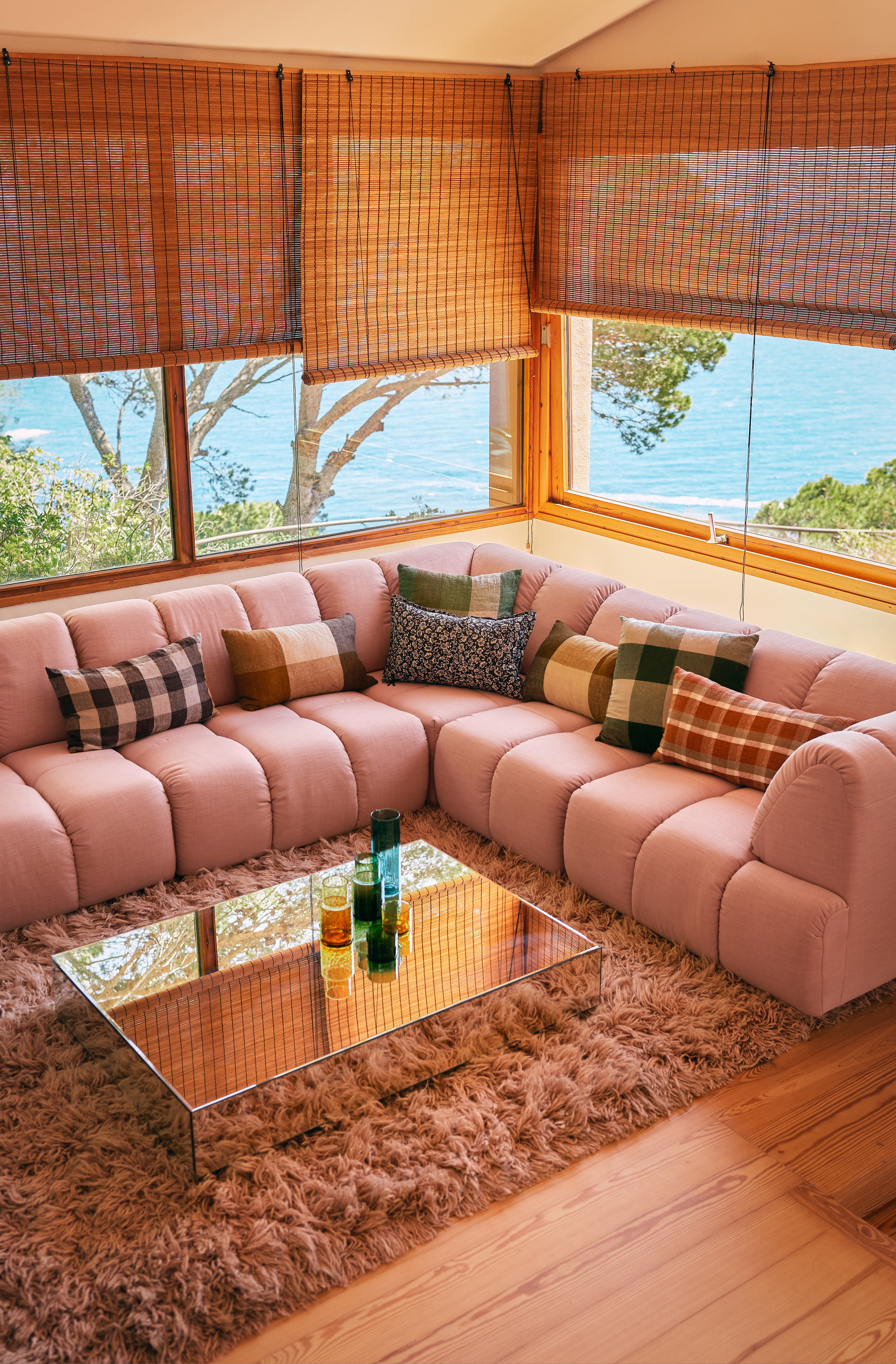 HKliving Woven Prydnadskudde Lowlands 50x50