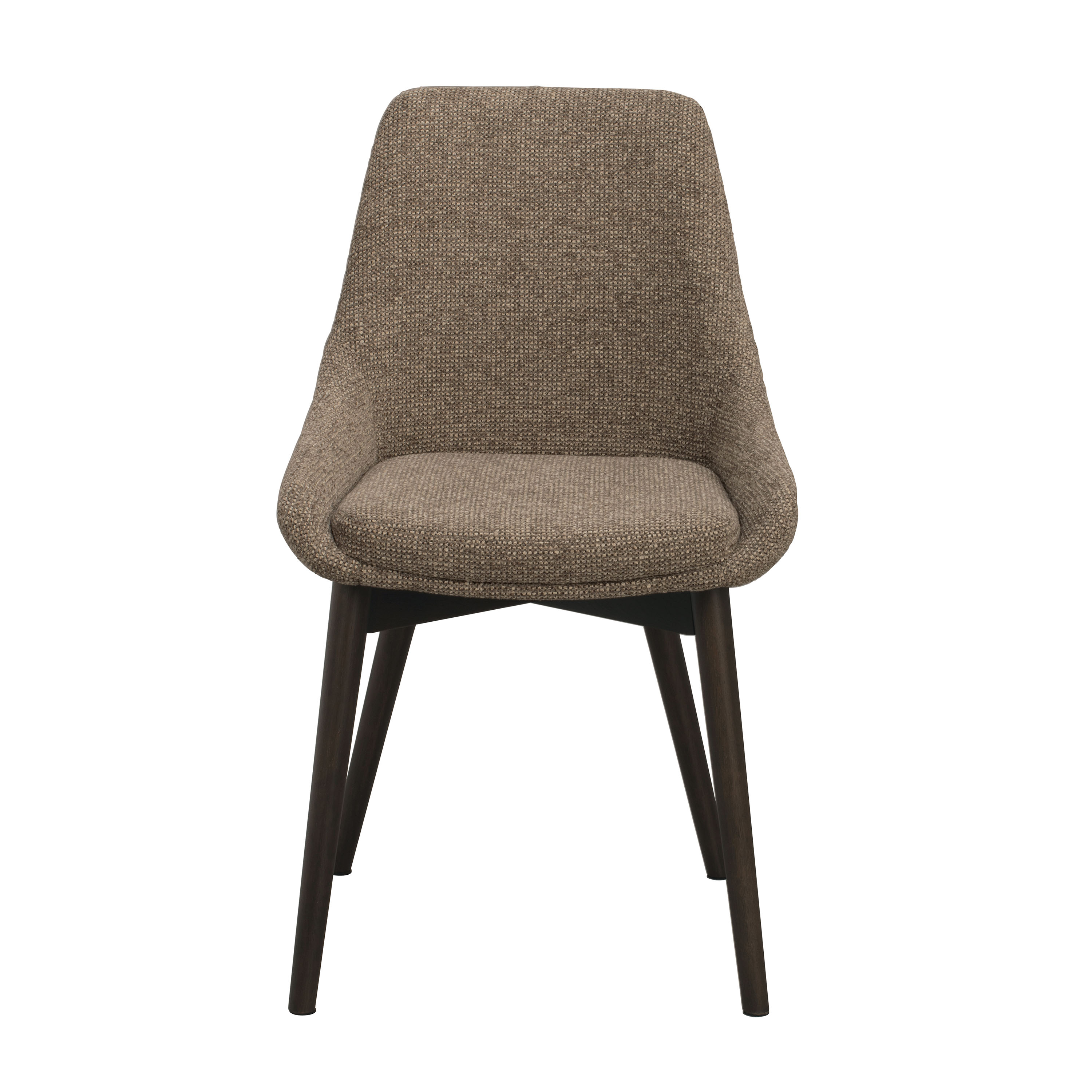 Denley Matstol Mörkbeige/Brun