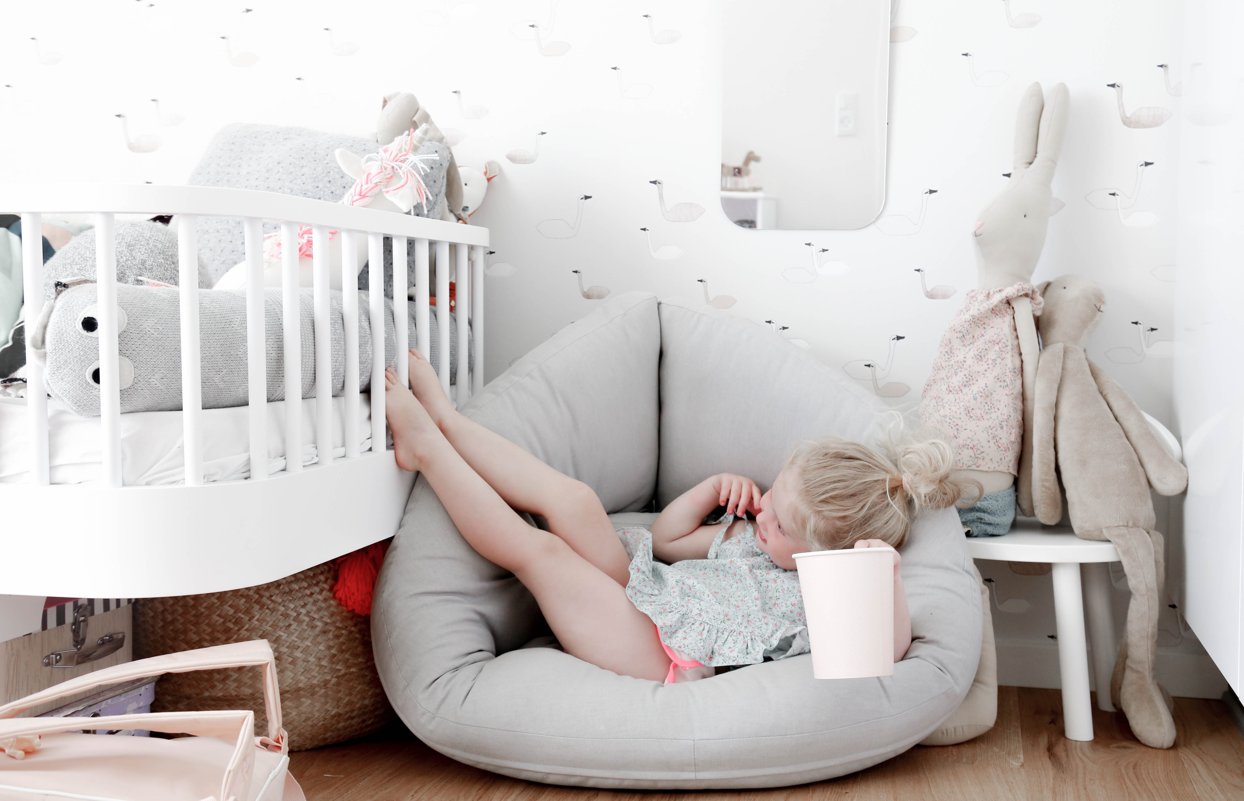 Karup Design Mini Nido Loungepuff Natural