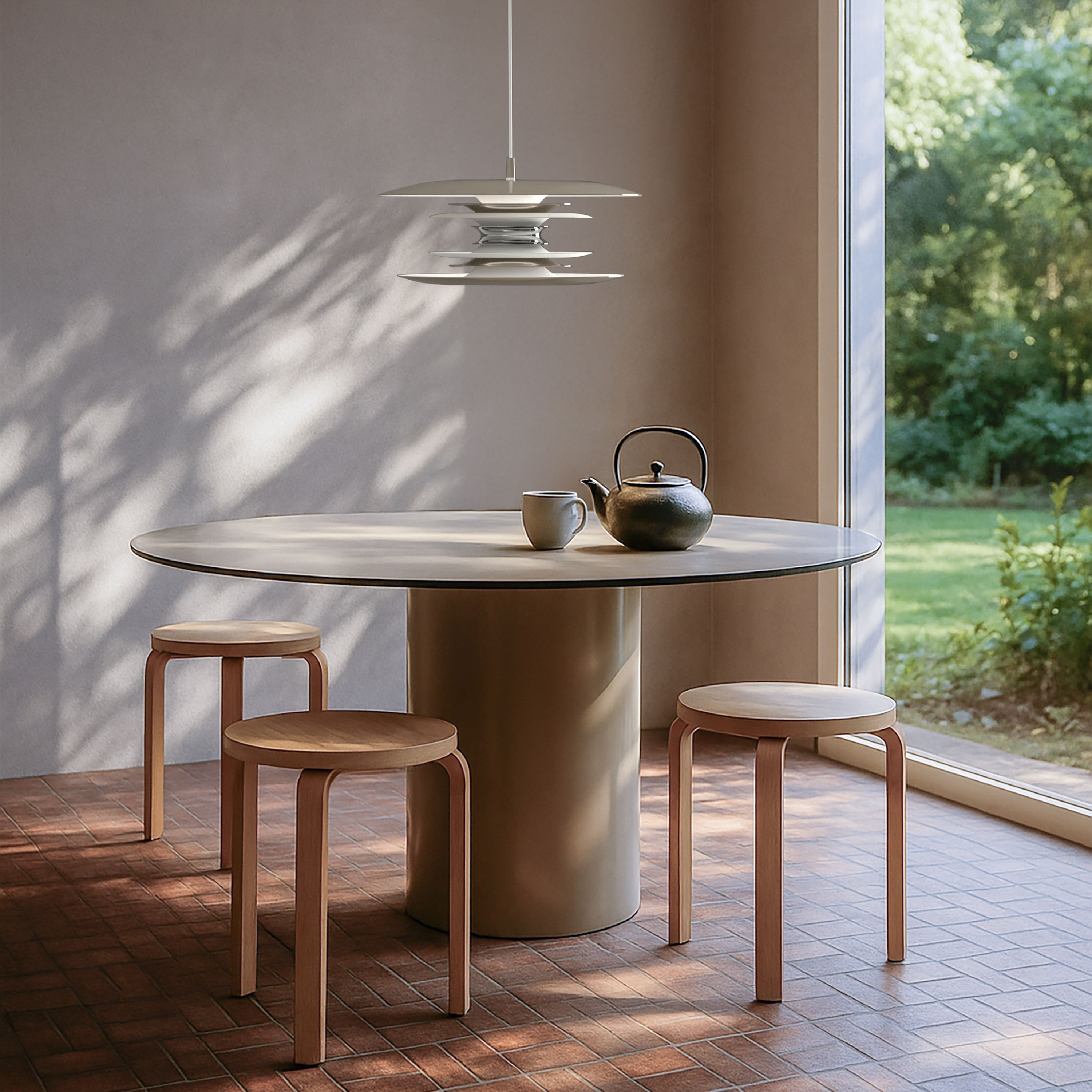 Belid Diablo Riippuvalaisin Soft greige Ø40