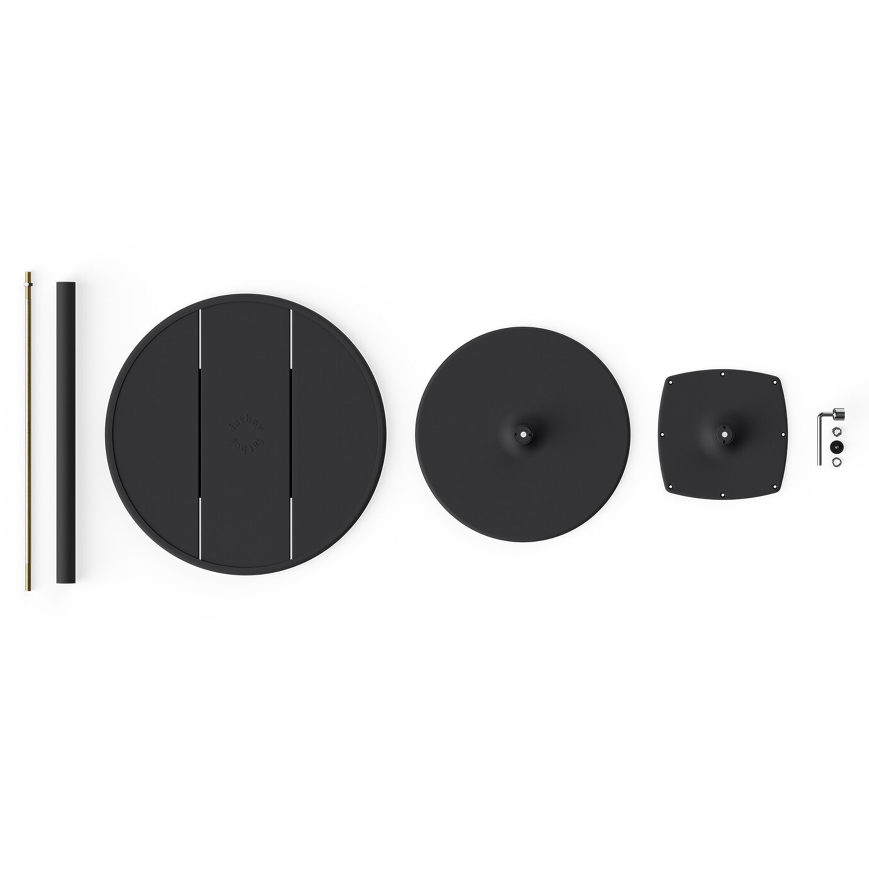 Fatboy Fred's Bistreau Bord Anthracite Ø60