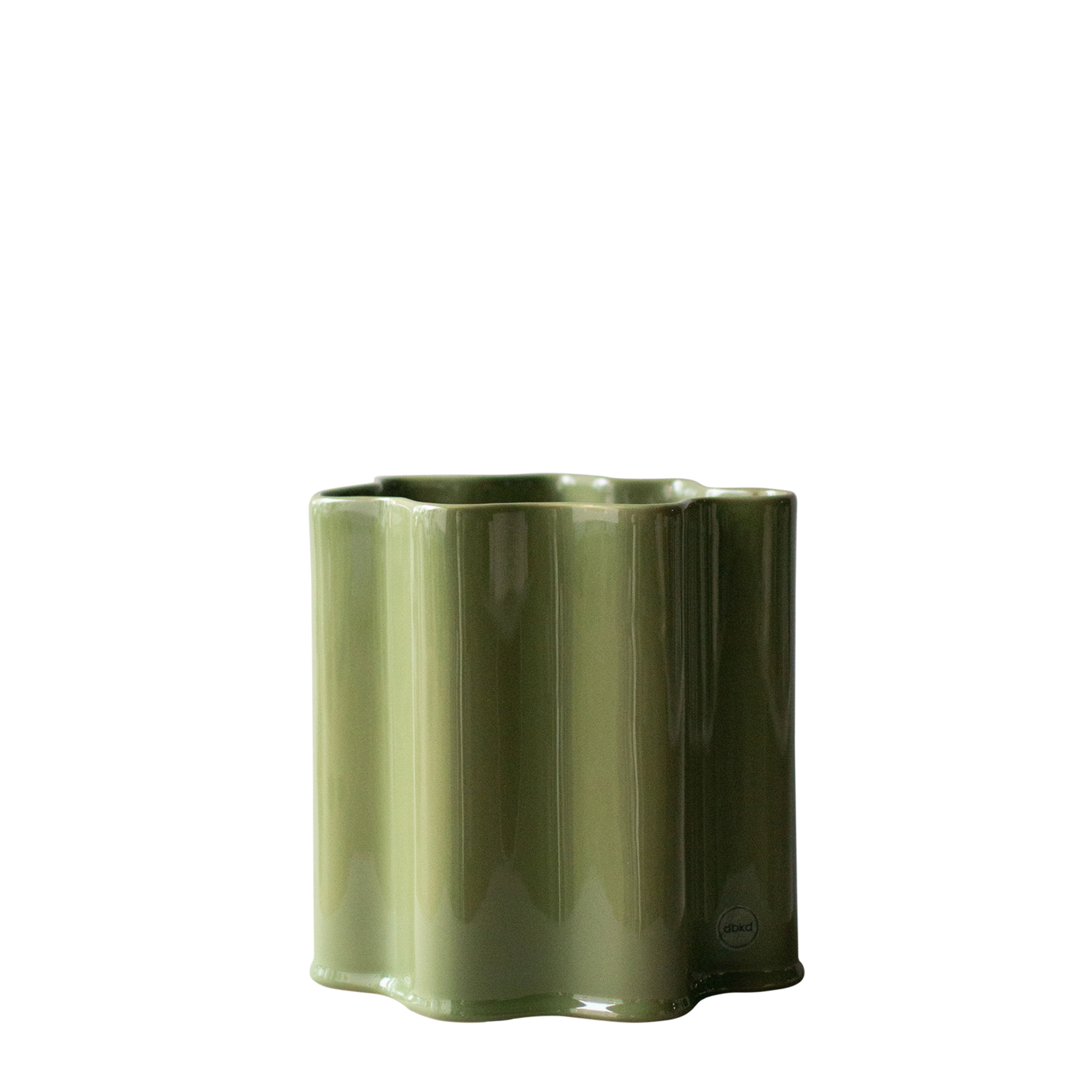DBKD - Filter Krug Glänzend grün Klein - Beige - Töpfe