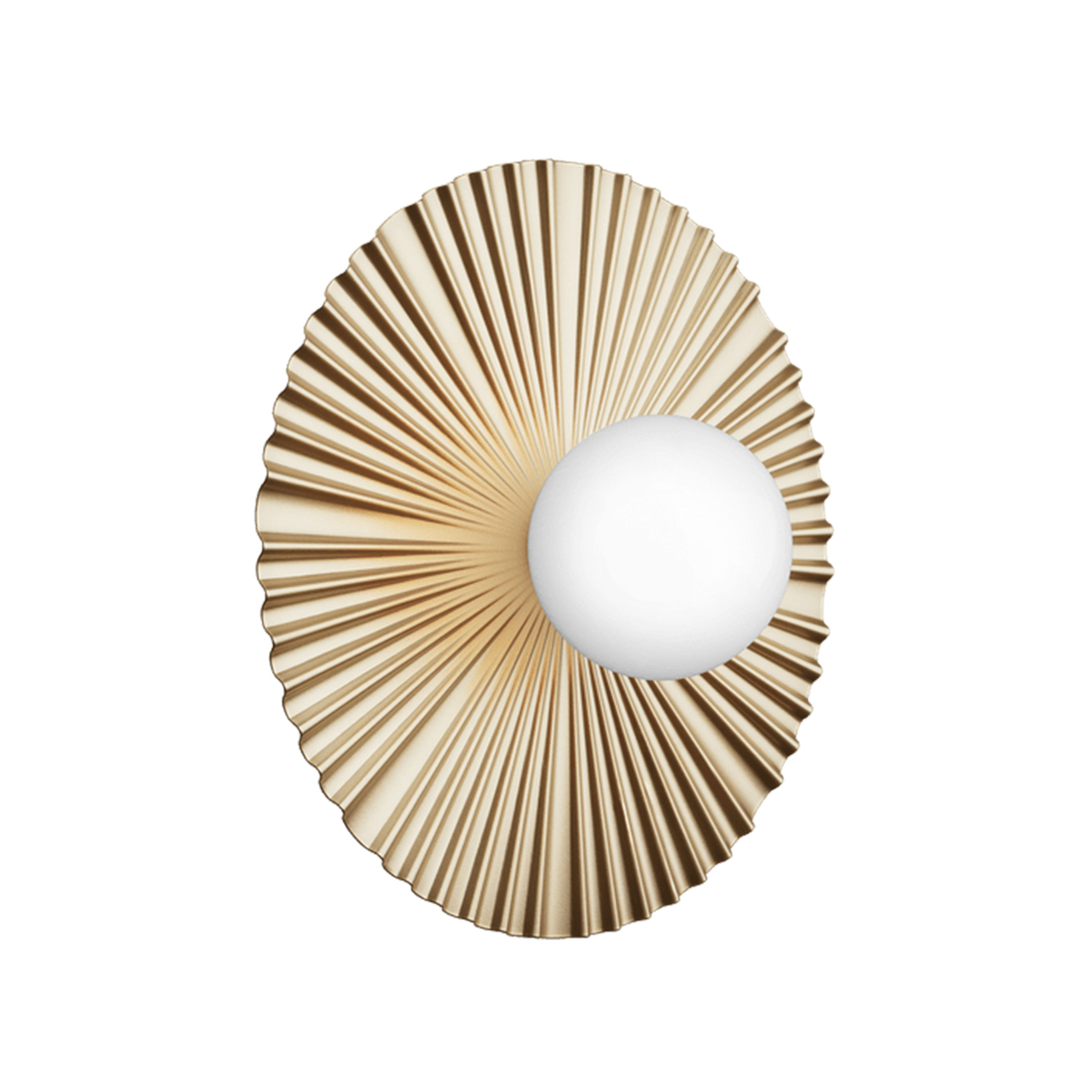 Liila Muuse Vägg/Taklampa Nordic Gold/Opal Ø42