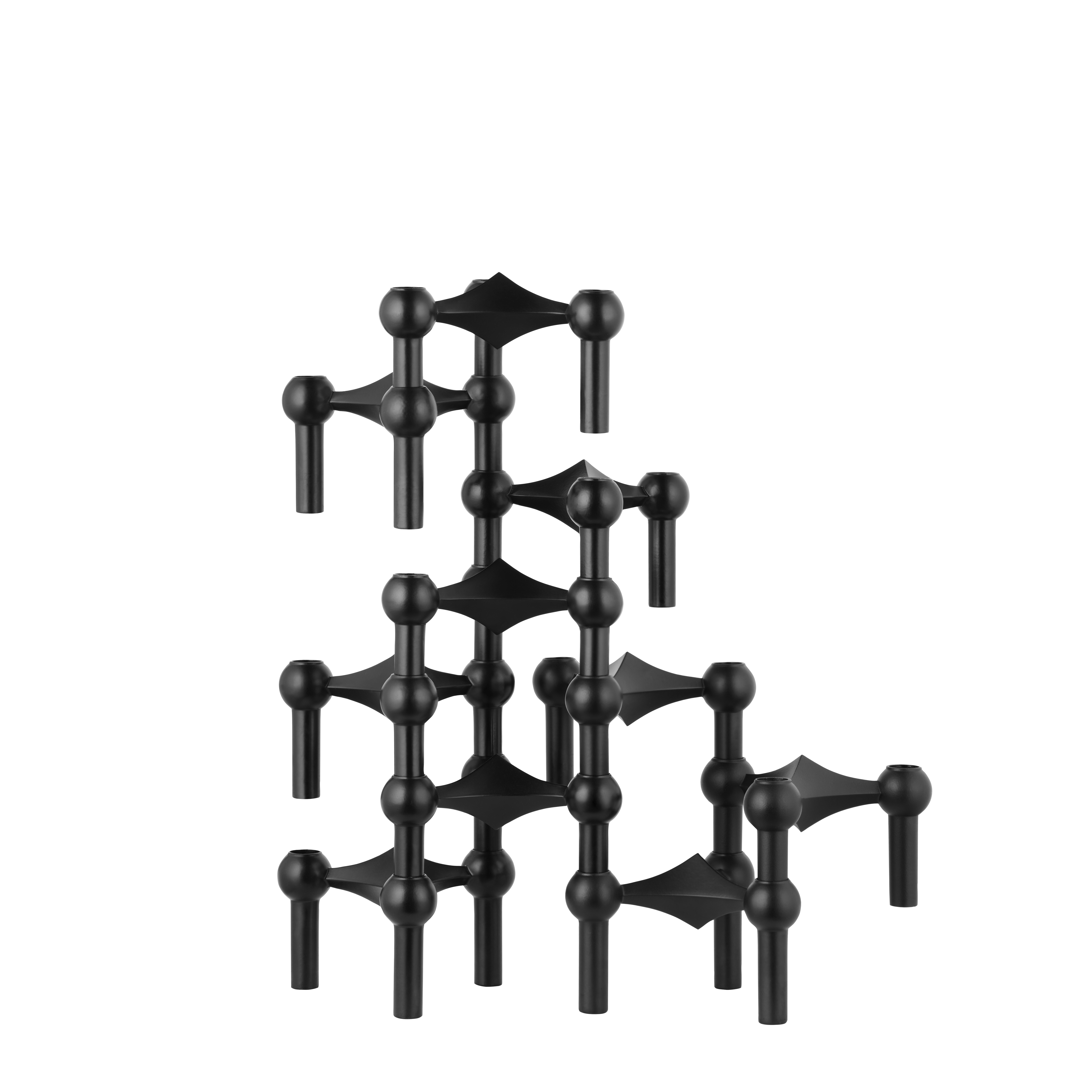 Stoff STOFF Nagel Ljusstake Black