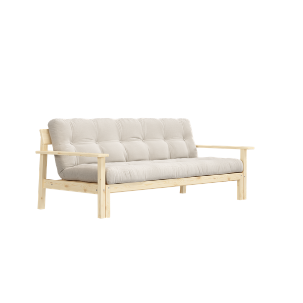 Karup Design - Unwind Schlafsofa Natur/Ivory Manchester 218cm - Weiß