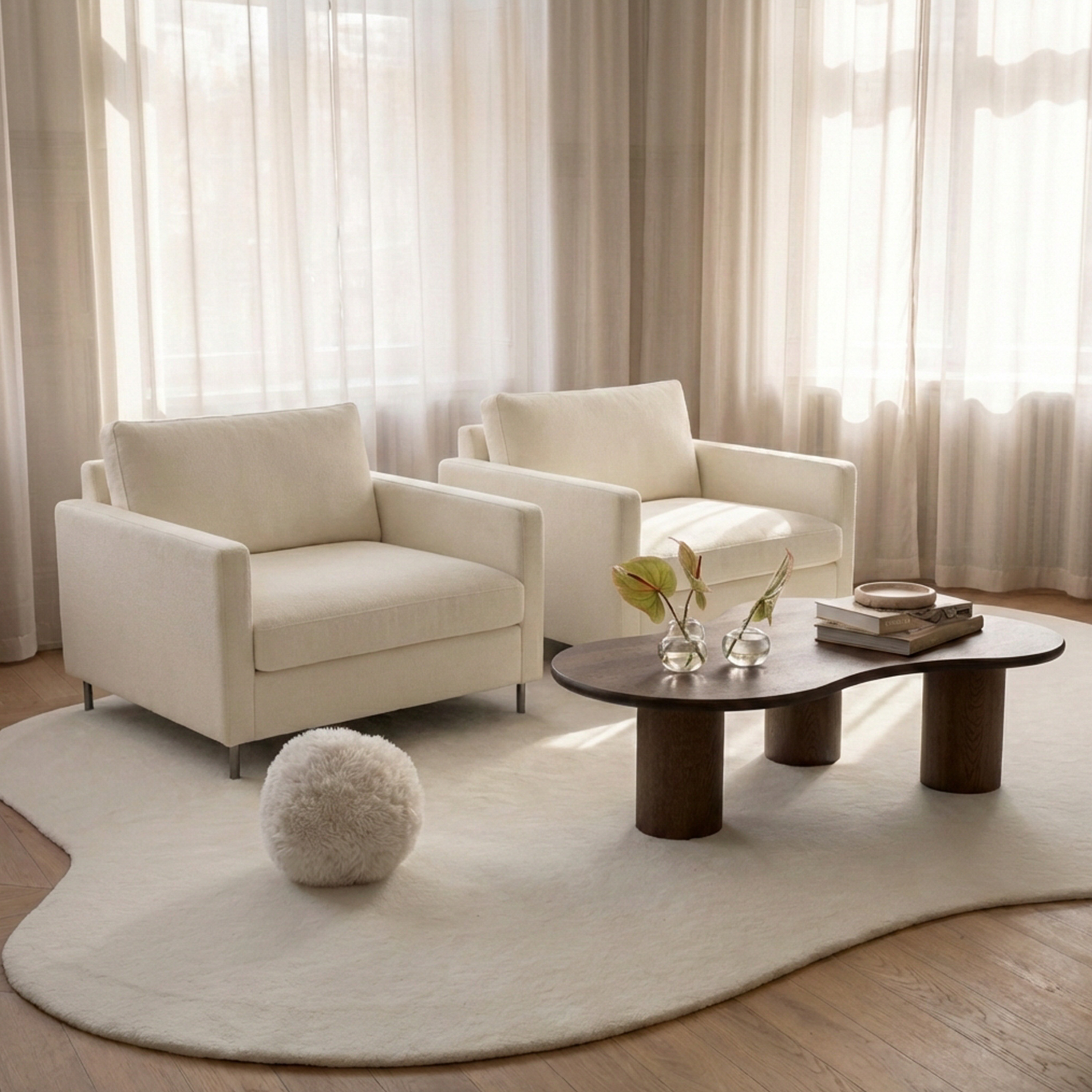 Sleepo Collection Åre Armchair White 97cm