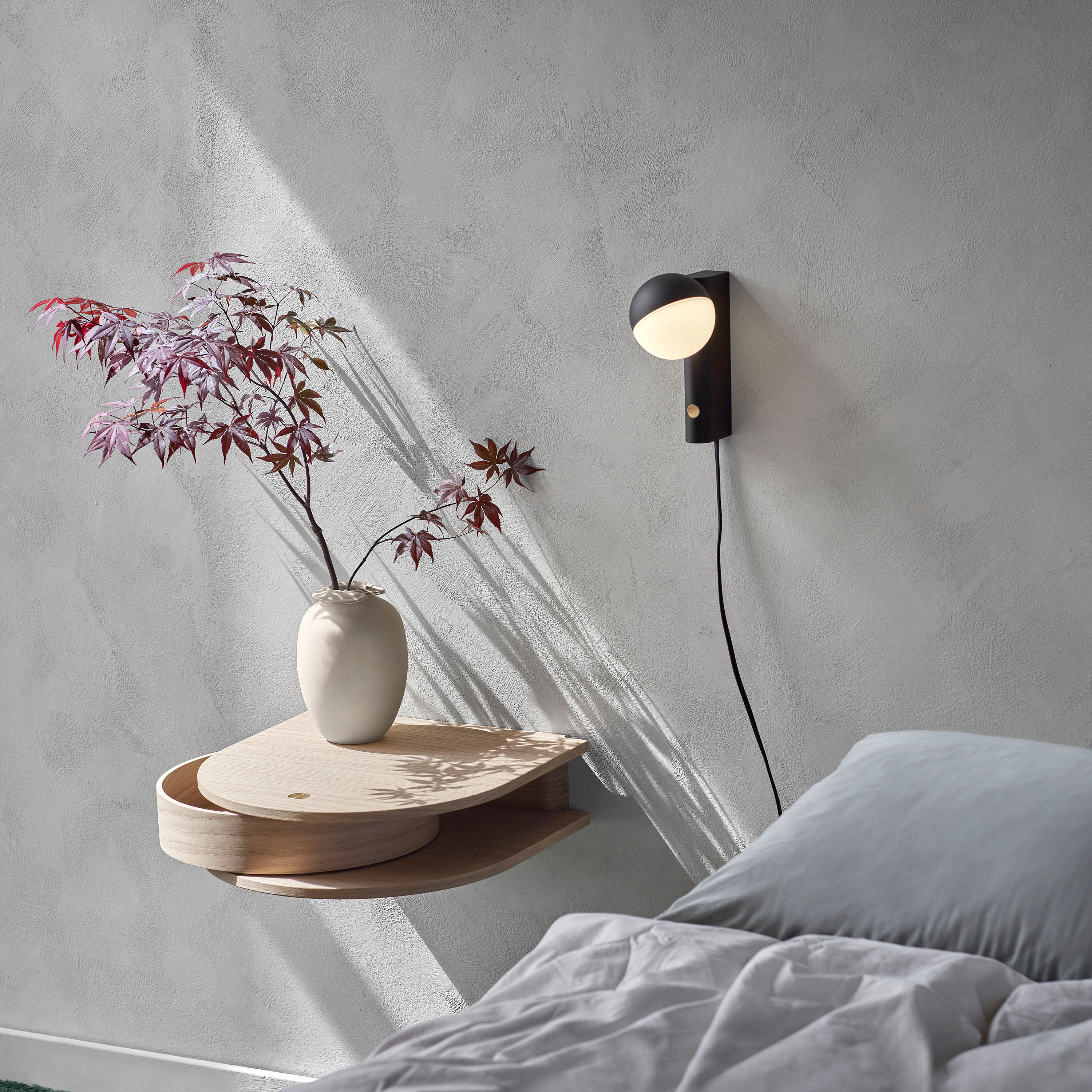 Northern Balancer Mini Vegglampe/Bordlampe Black